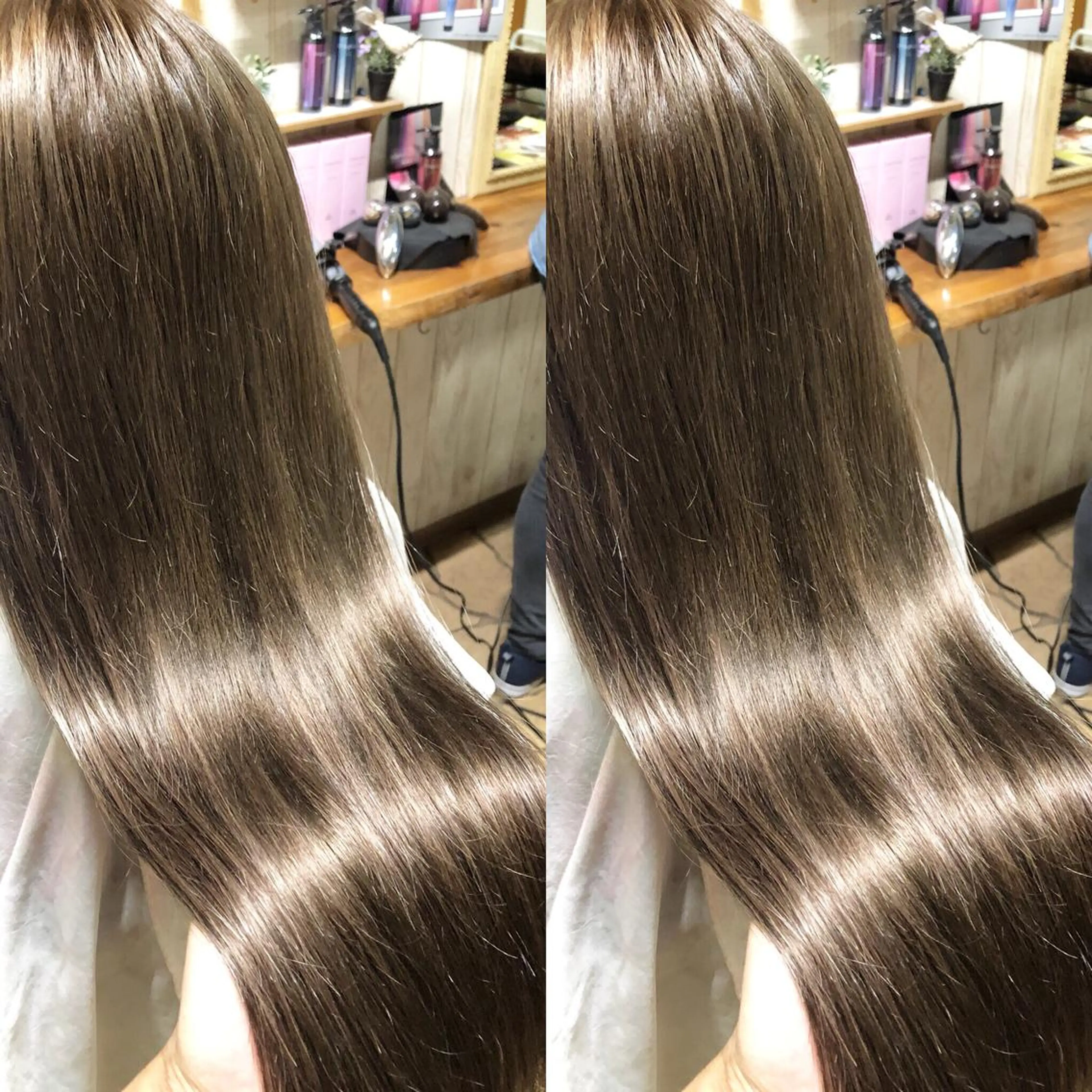 ロング カラー kr2s アメ村のヘアスタイル