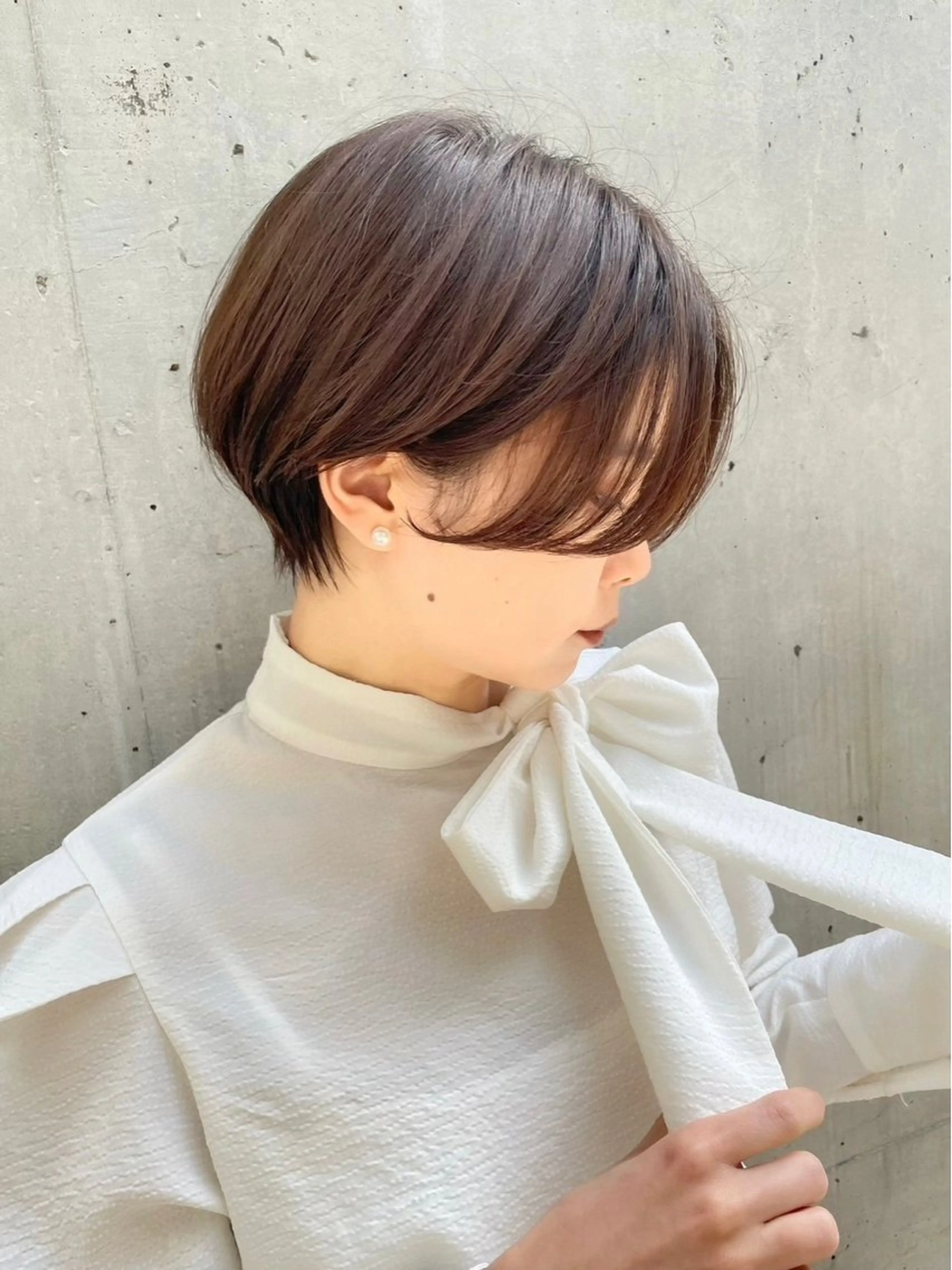 ショート 似合わせショート 森岡俊亮のヘアスタイル