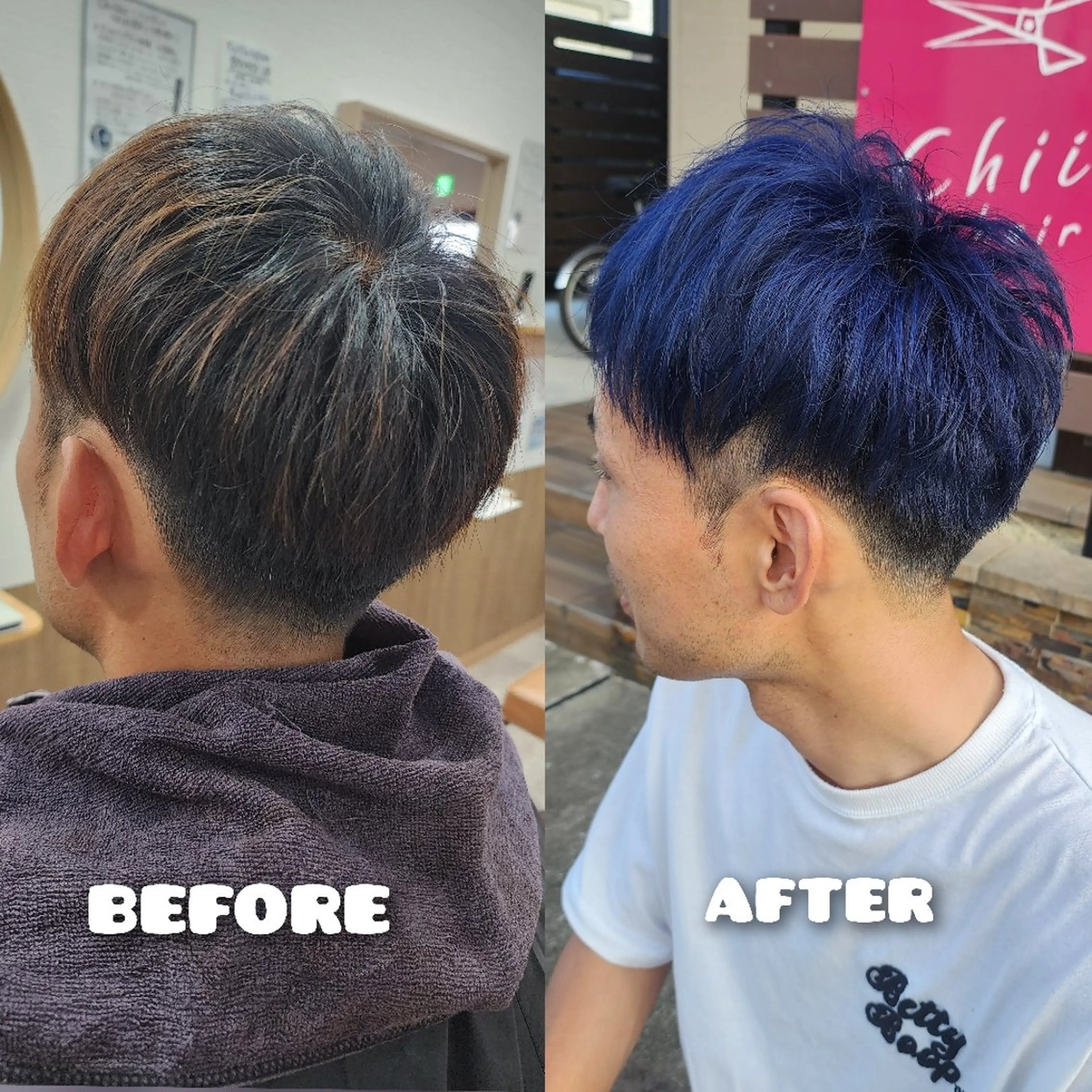 ショート カラー メンズ ダブルカラー いとう くみ ☆フリーランス準備中のその他イメージ