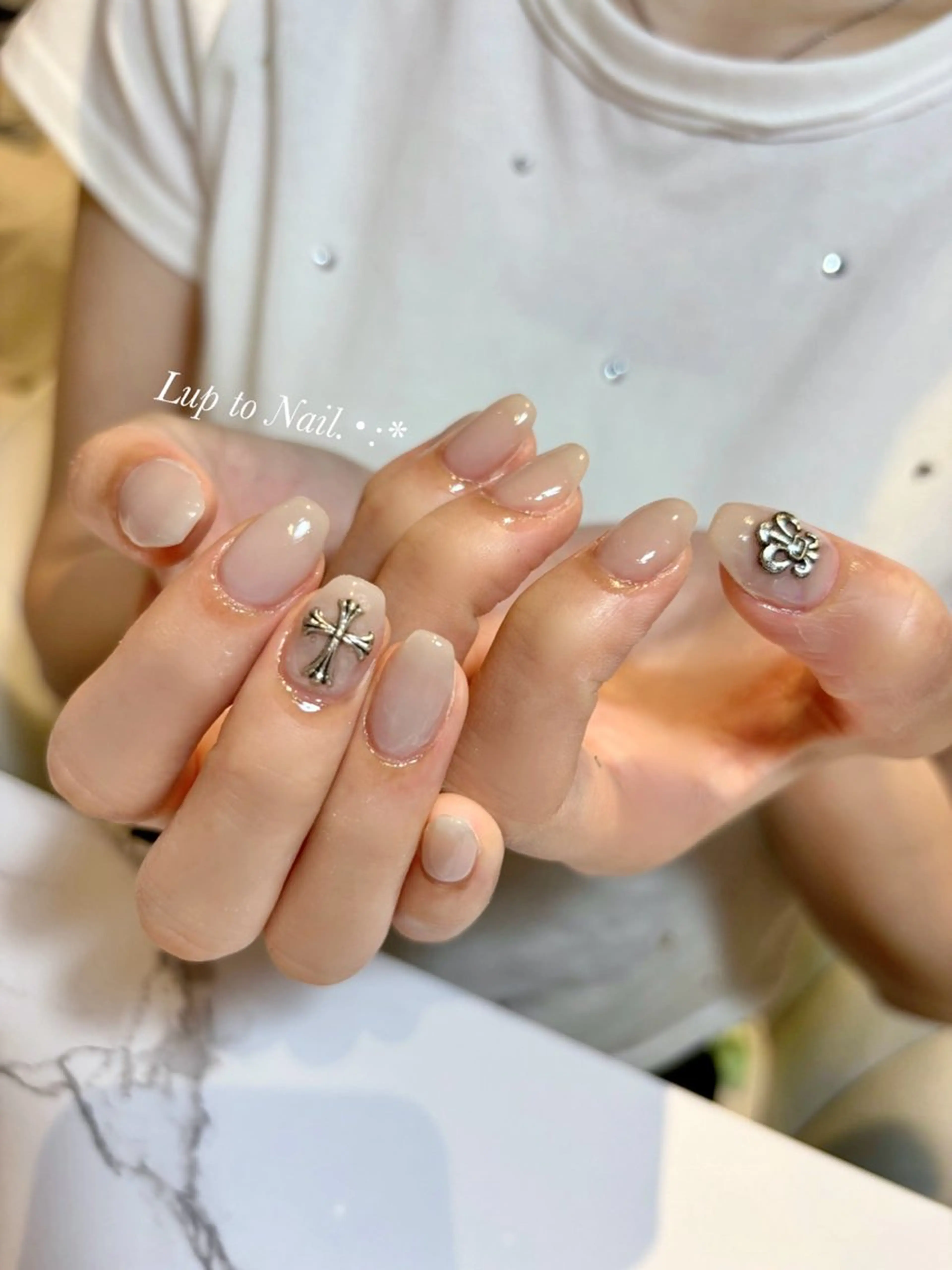 ネイル 春ネイル ハンドネイル Lupto　Nail 【リップトゥネイル】のネイルデザイン