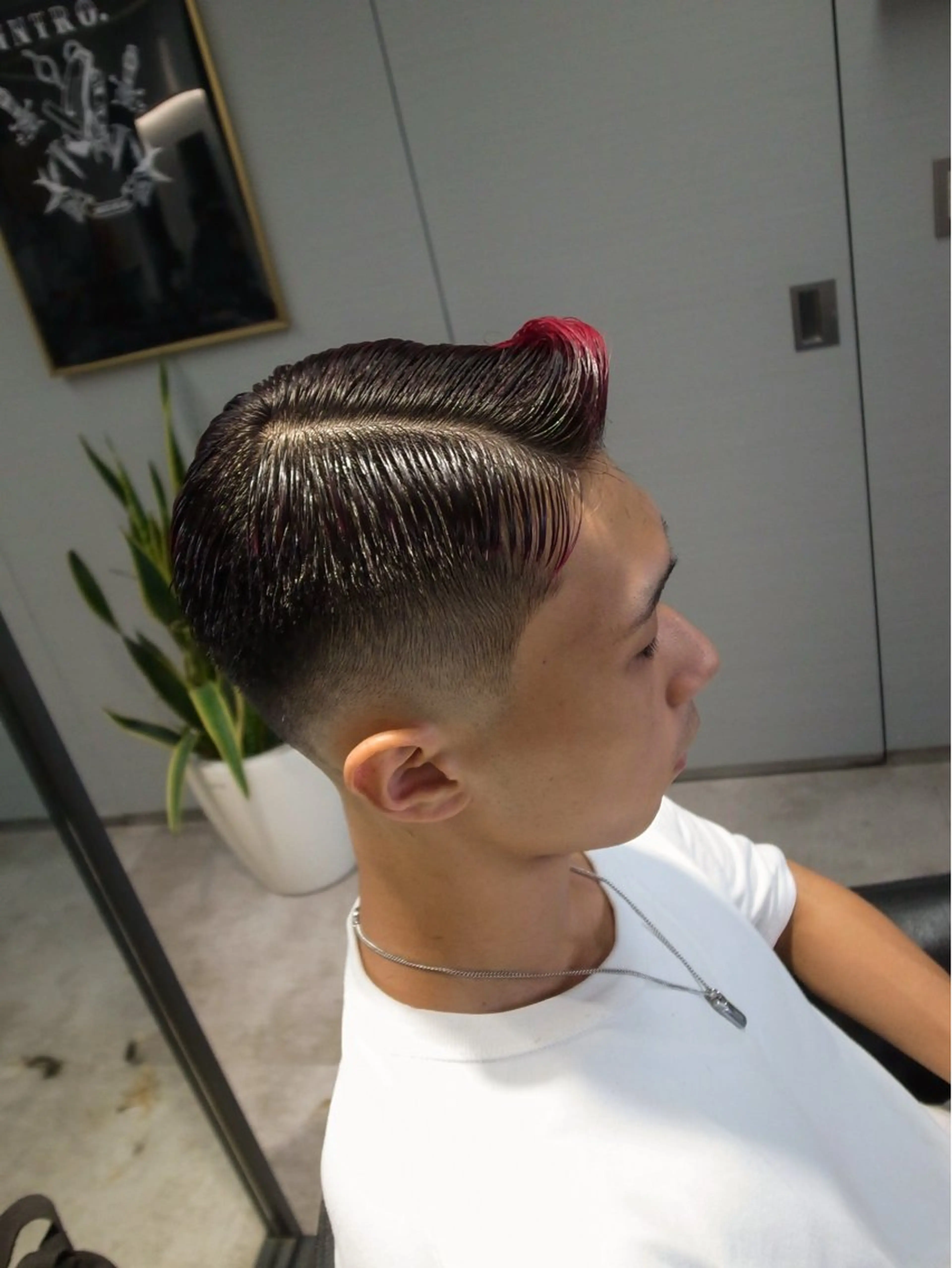 ショート カラー パーマ メンズ カット ヘアカラー トリートメント INTRO SHIBUYA by Fi-Ne所属・💈メンズフェード 特化DAIYA💈のヘアスタイル