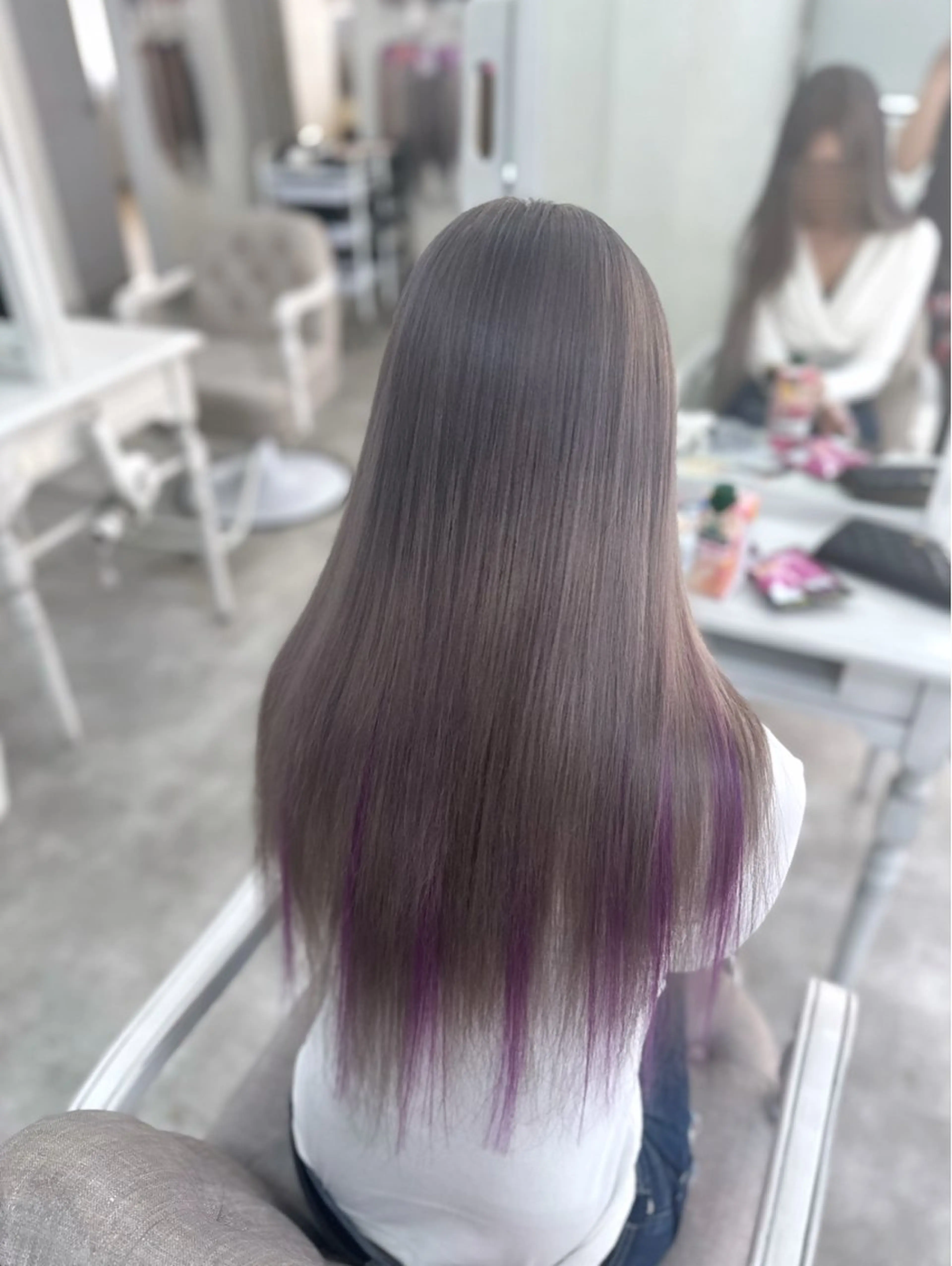 カラー ヘアカラー トリートメント 河野 さくらのヘアスタイル