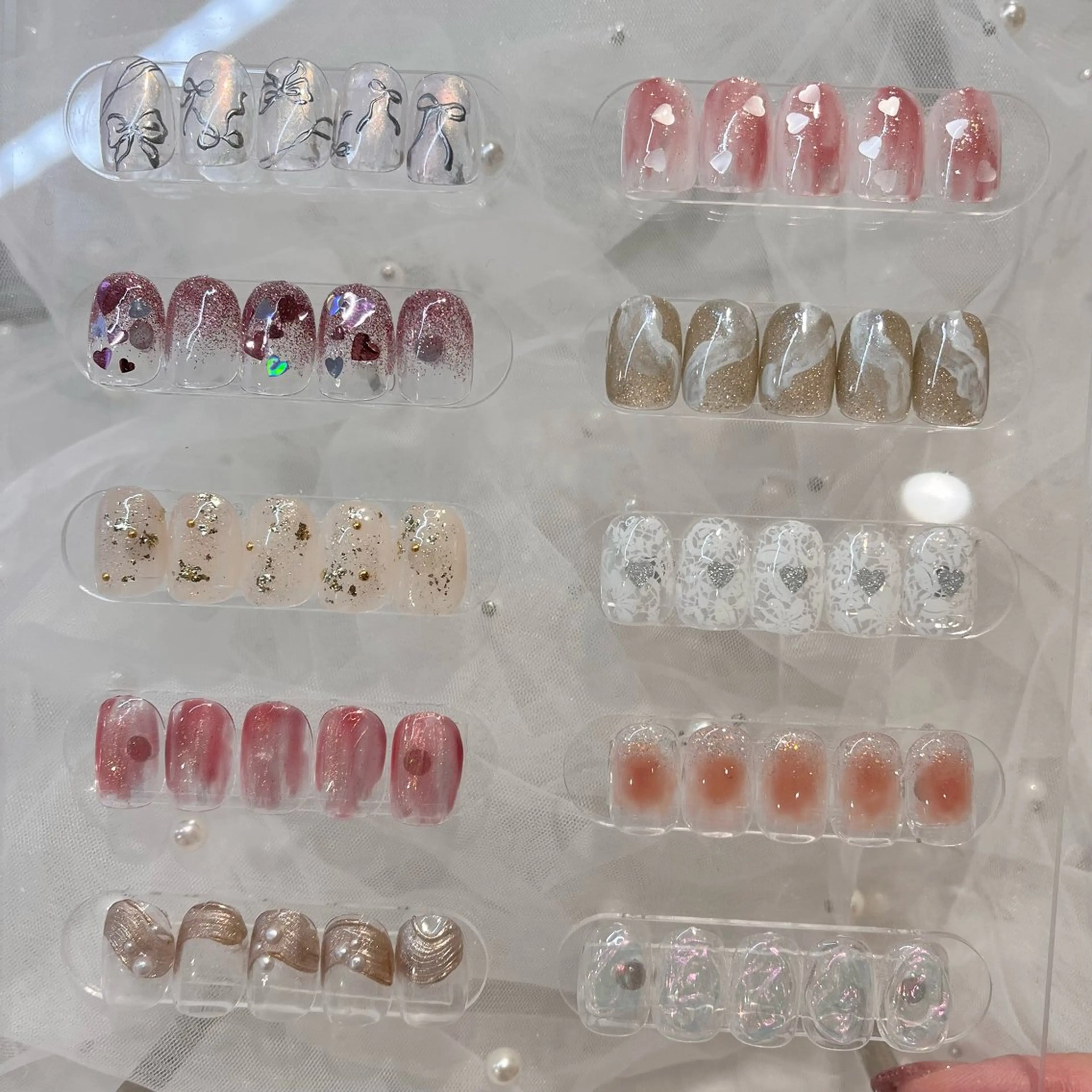 ネイル ハンドネイル 内田 里穂のネイルデザイン