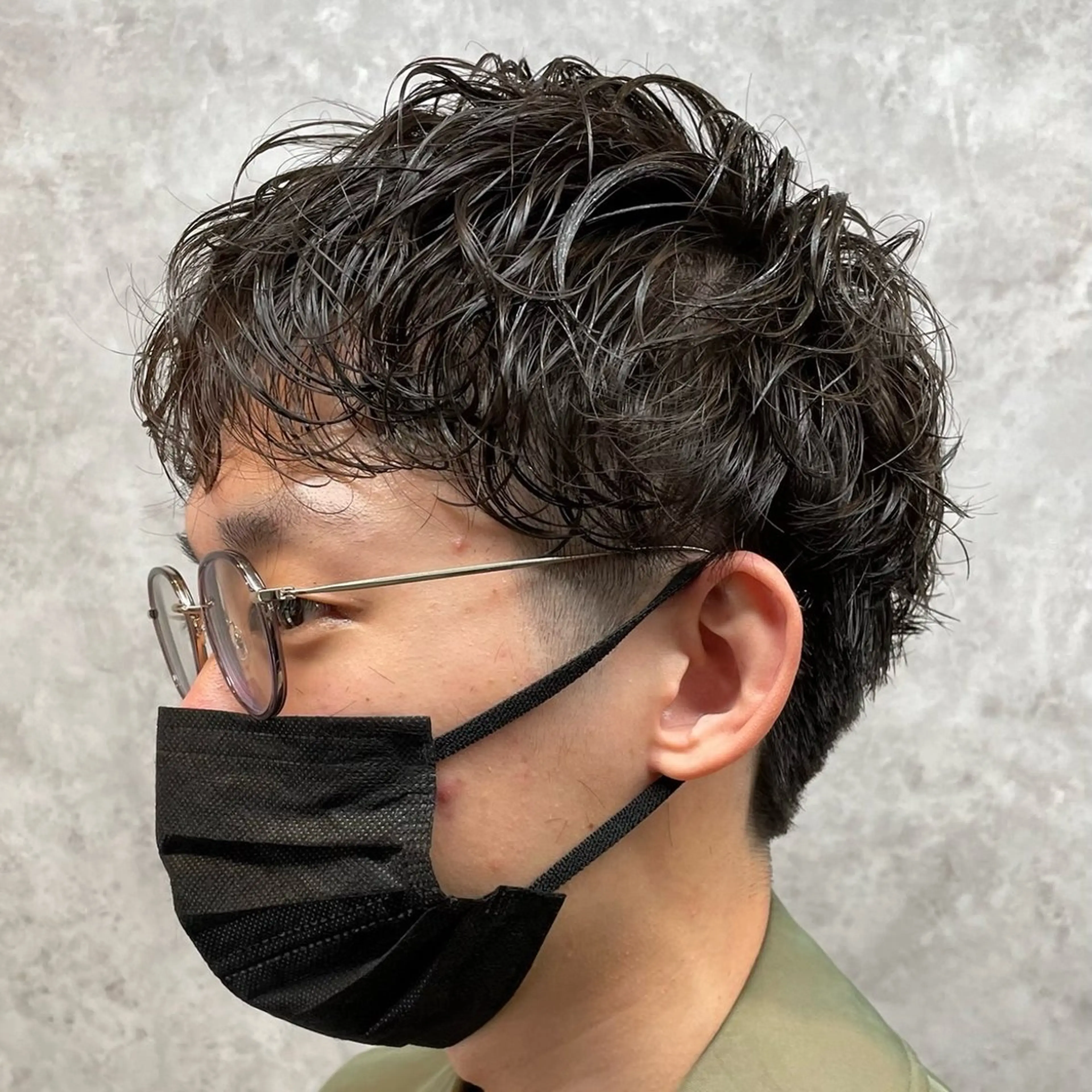 パーマ メンズ 小顔似合わせカット ┊︎＊AYANO＊のヘアスタイル