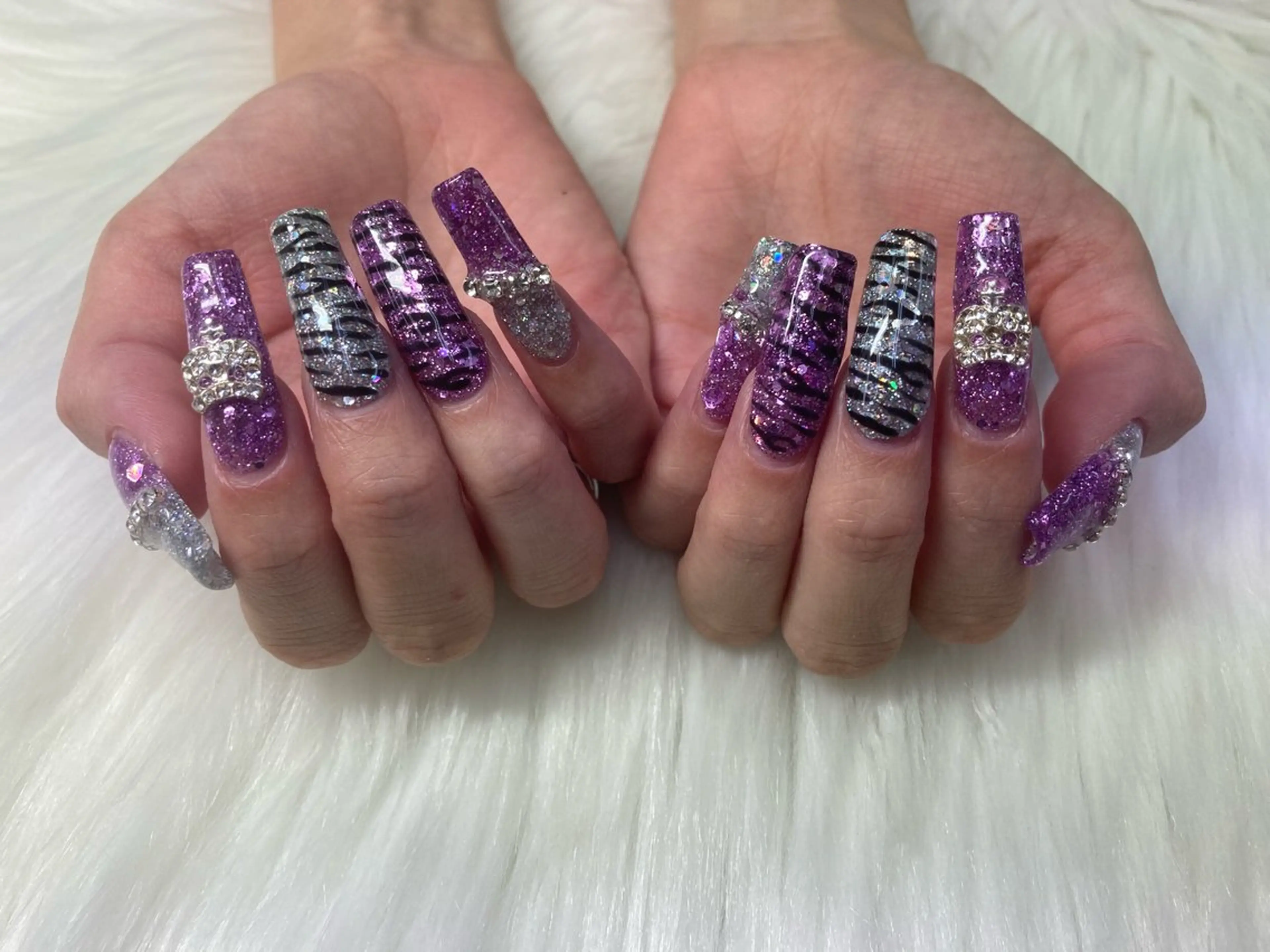 ネイル スカルプネイル My nail 葉月のネイルデザイン