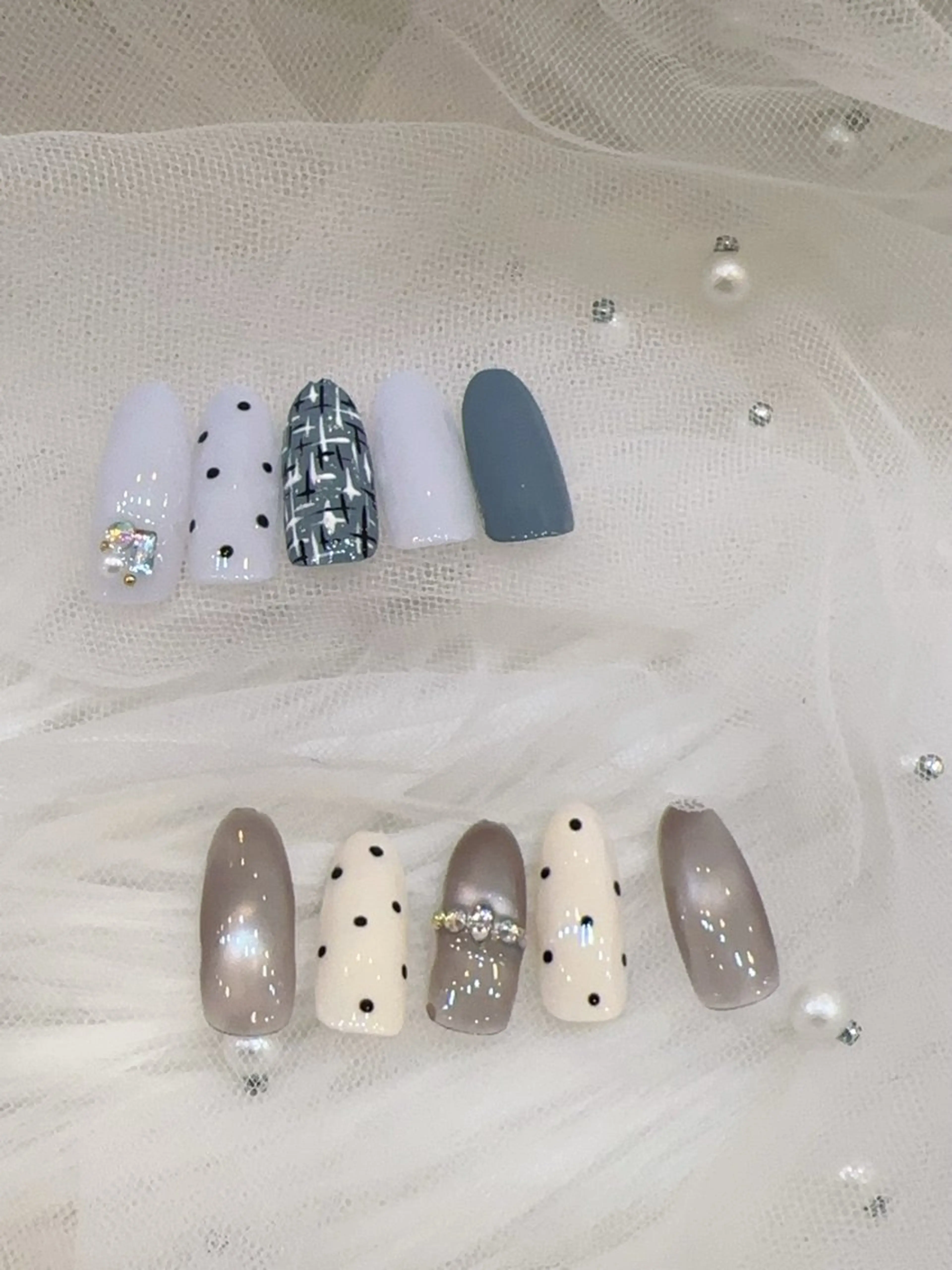 ネイル ネイルサロンキューティプティ所属・アワ ネイル池袋のネイルデザイン