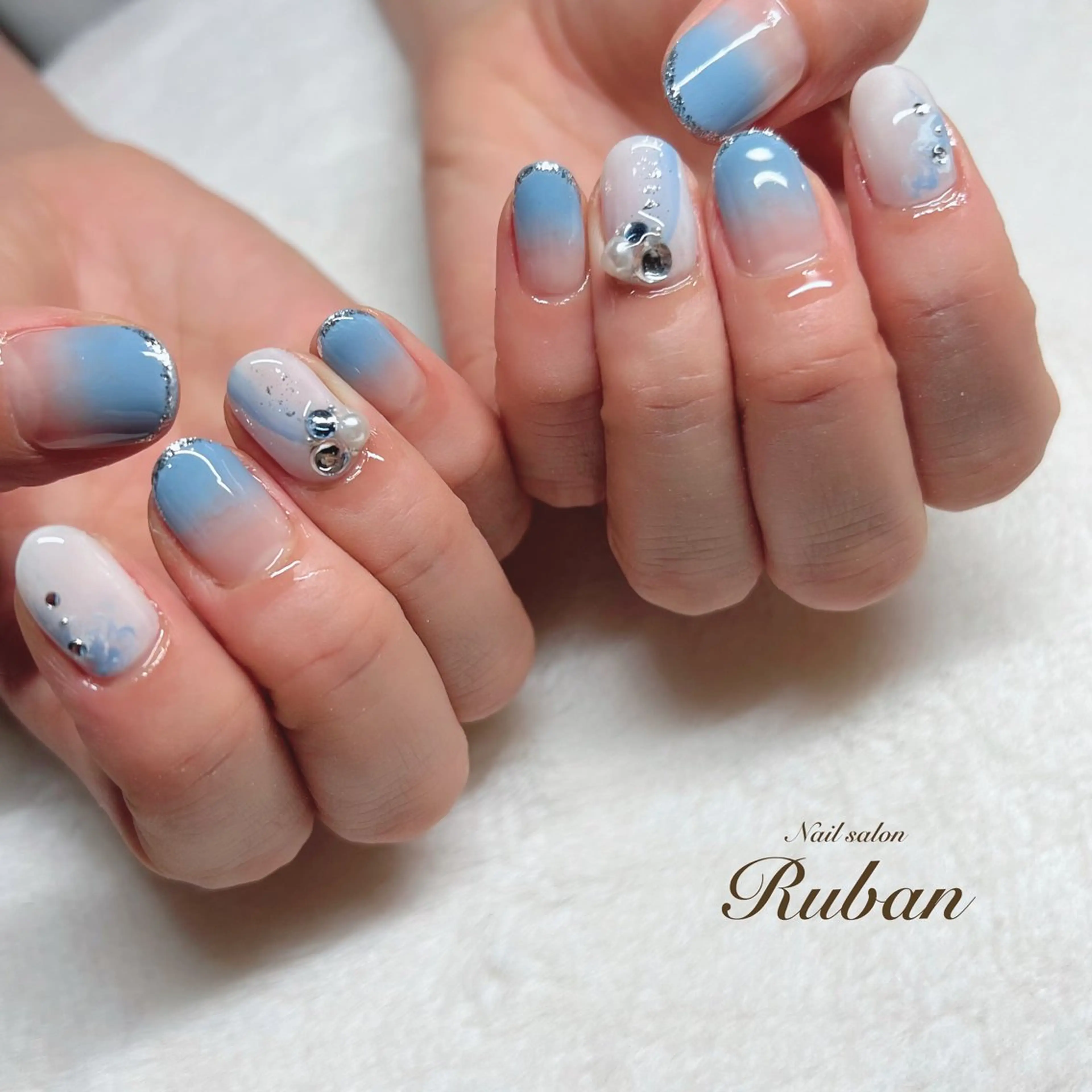 ネイル アートネイル グラデーション 持ち込み シンプルネイル Nail salon Ruban所属・Nail salon Rubanのネイルデザイン