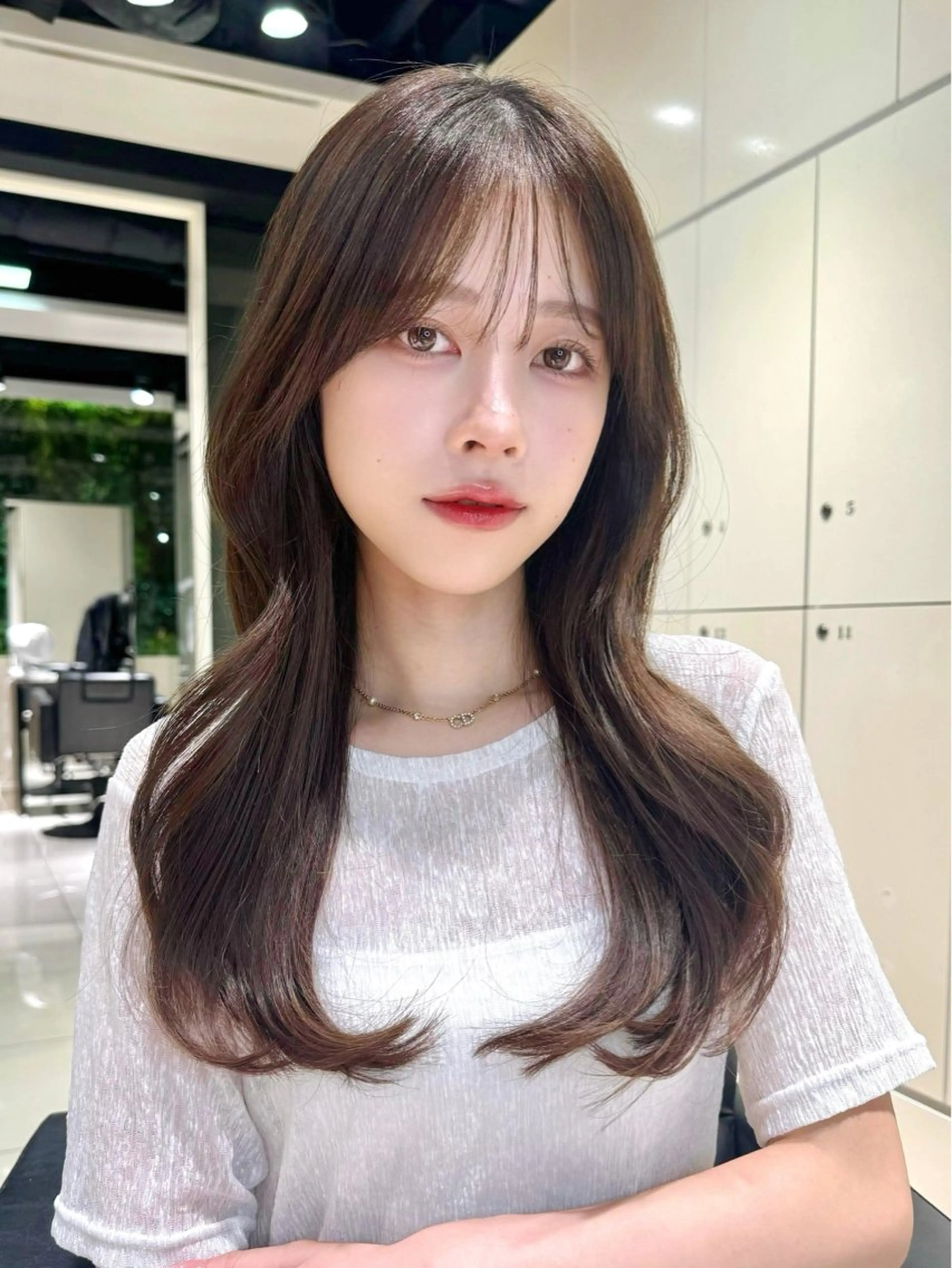 ロング 井田朋花 艶髪💎✨️のヘアスタイル