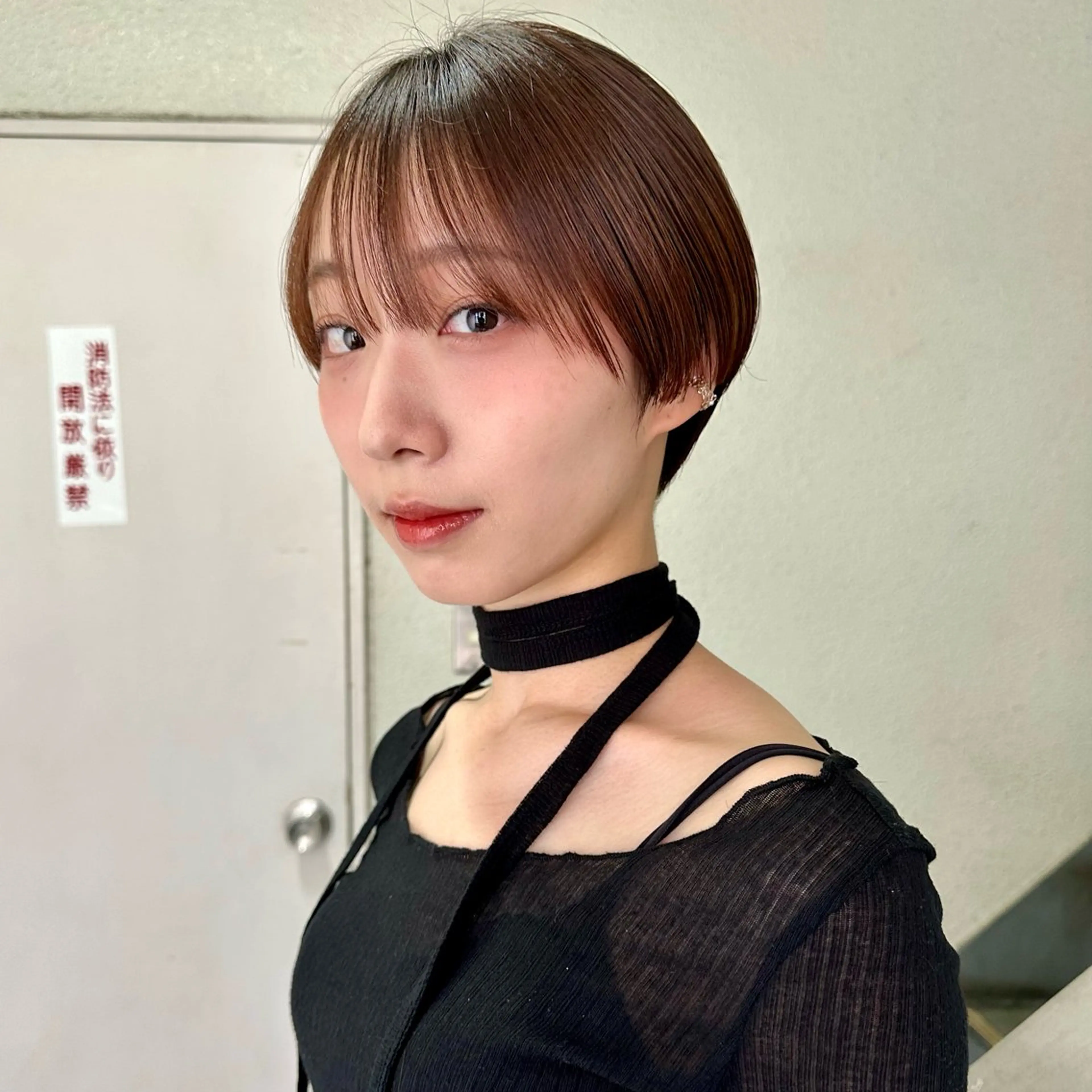 ショート ショートボブ ハンサムショート ボブ ショートヘア ROSSO所属・大久保 諒　ショート、ボブのヘアスタイル