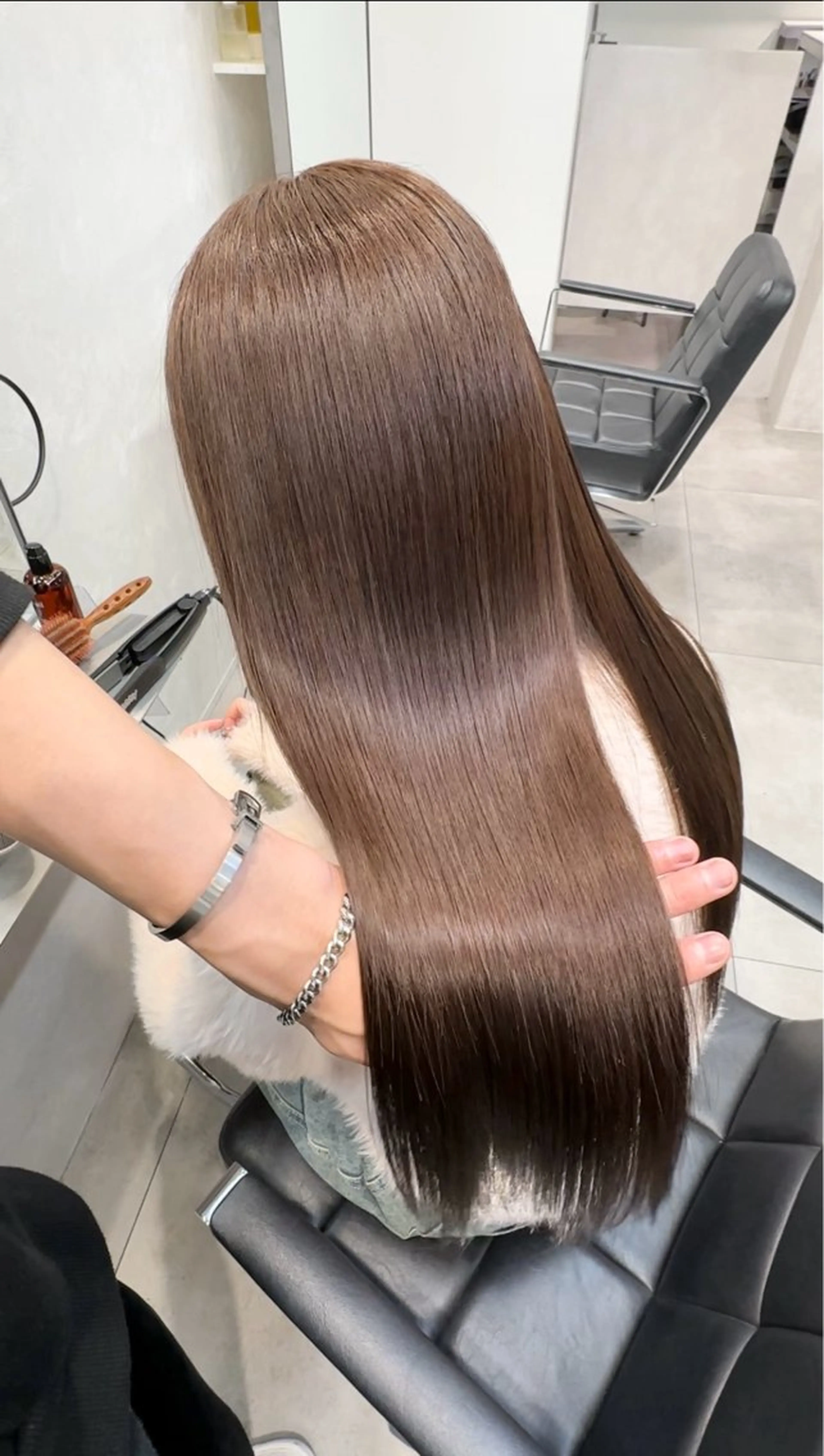 ロング カラー カット ヘアカラー トリートメント hao所属・✨美髪矯正✨髪質改善 ✨レイヤー✨大山　悠のヘアスタイル