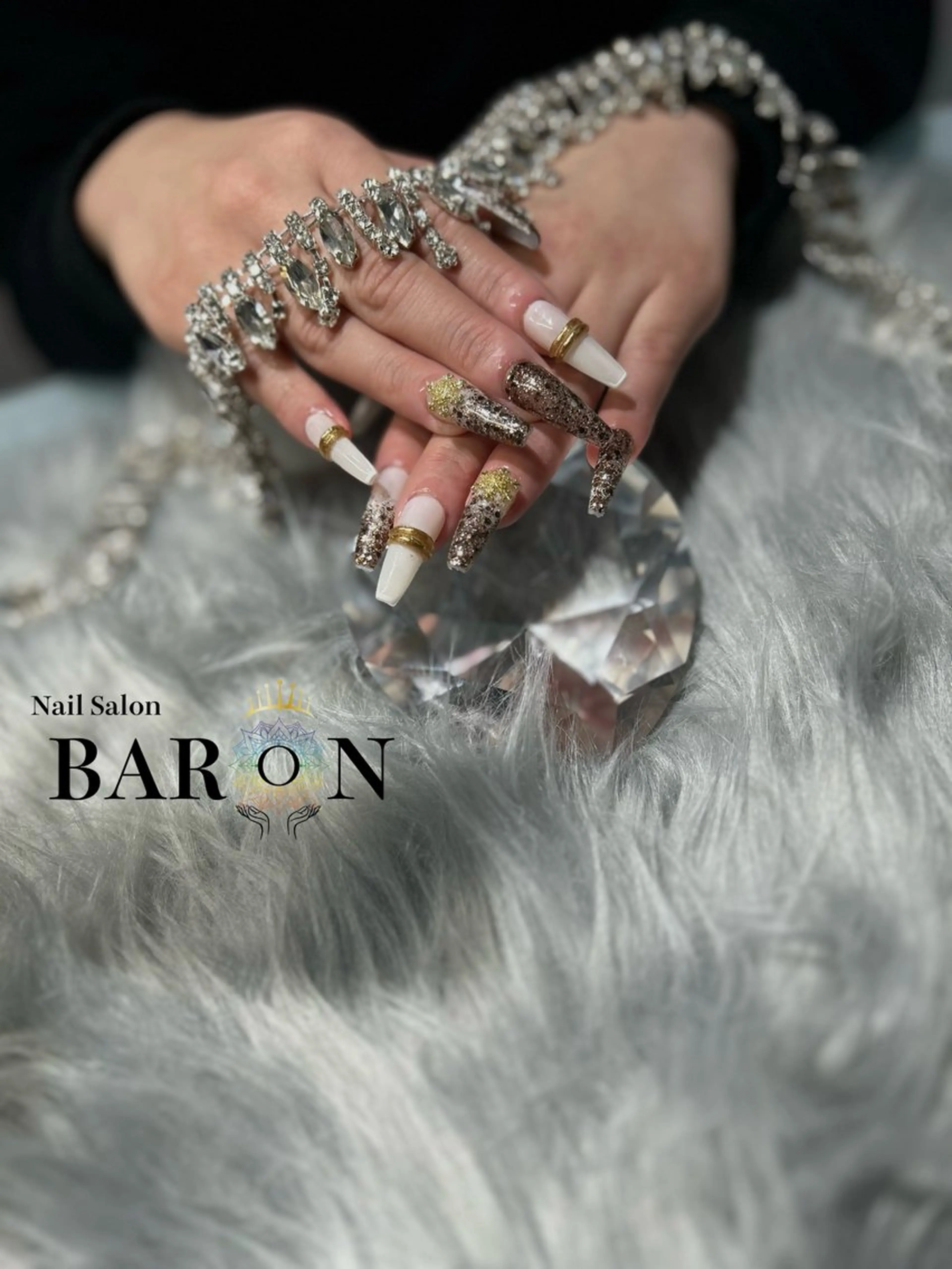 ネイル ハンドネイル BARON MEGUMIのネイルデザイン