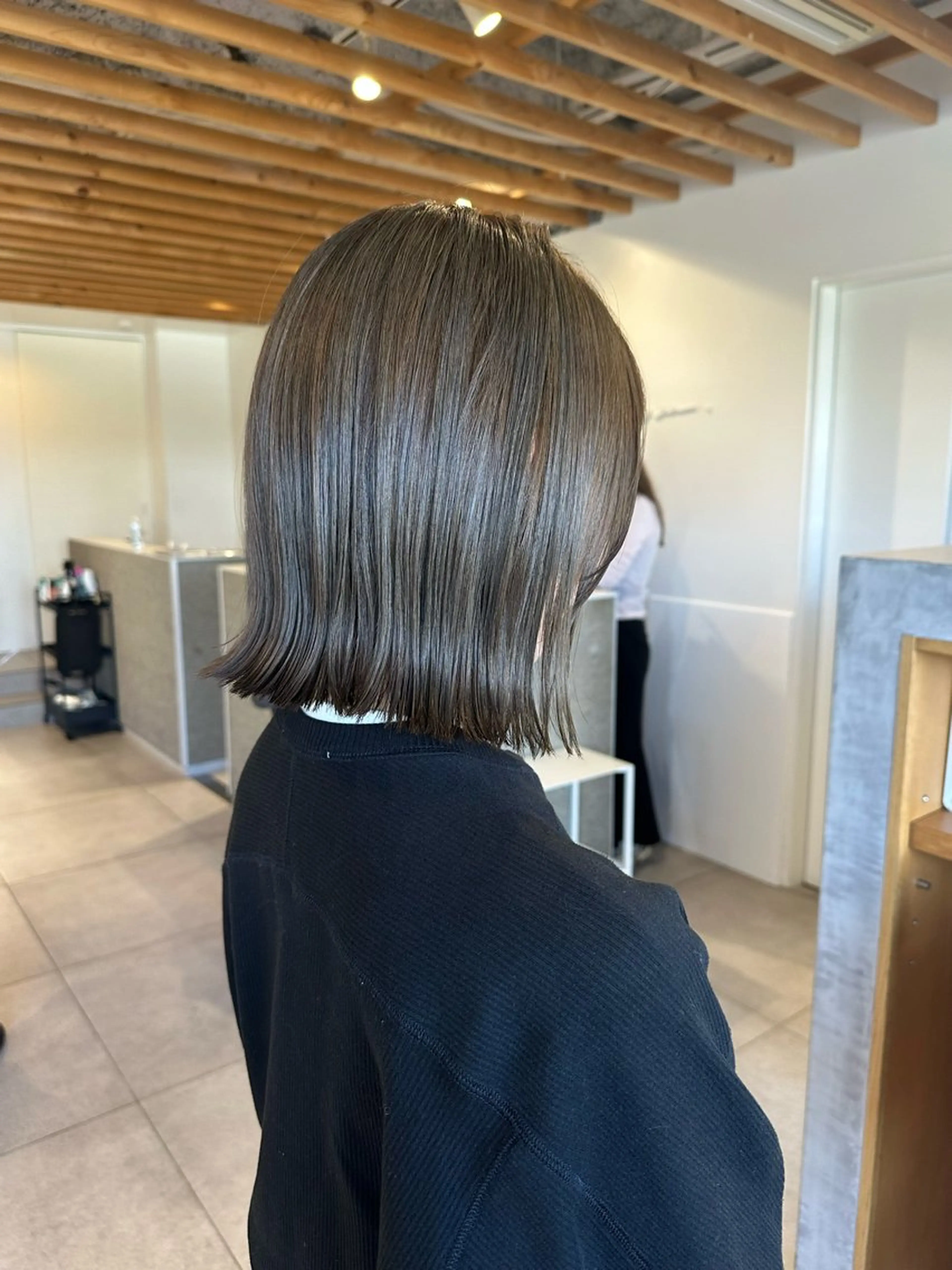 ショート カラー カット ヘアカラー トリートメント 和田 あおいのヘアスタイル