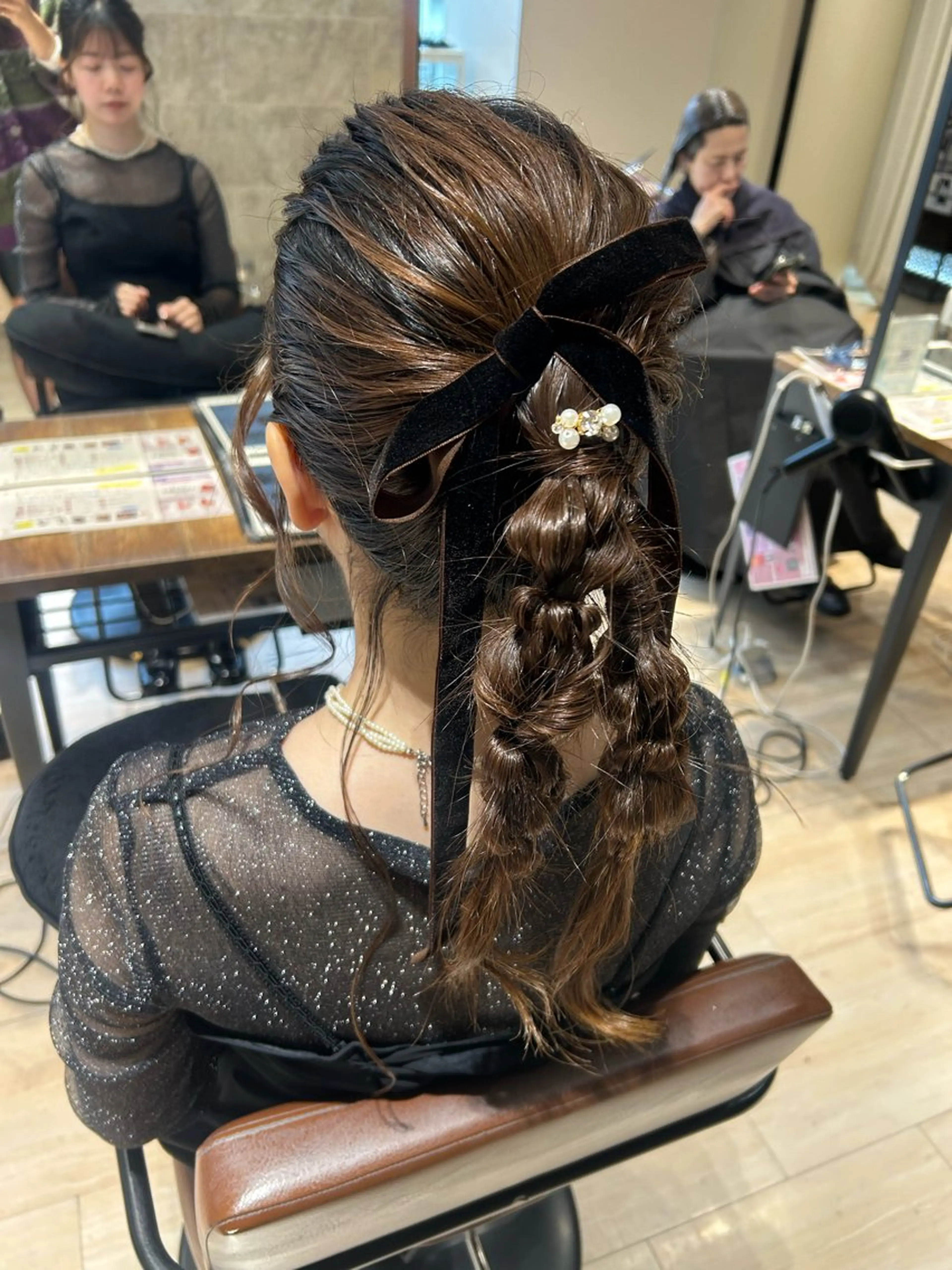 ロング ヘアセット 🎀大竹美侑/顔まわ りカット/レイヤーのヘアスタイル