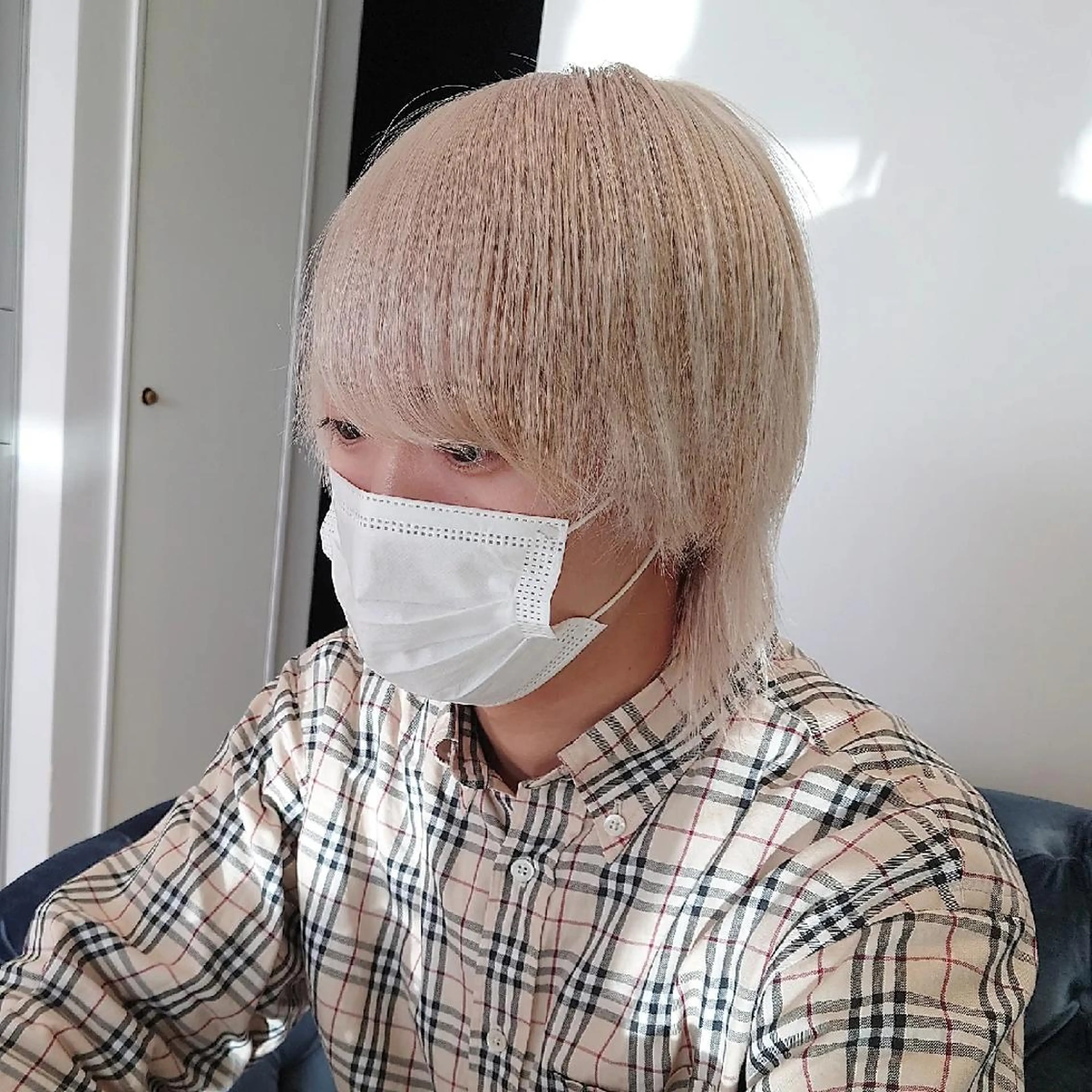メンズ 新潟ハイトーンカラー NO.1✨ 小川 巧のヘアスタイル