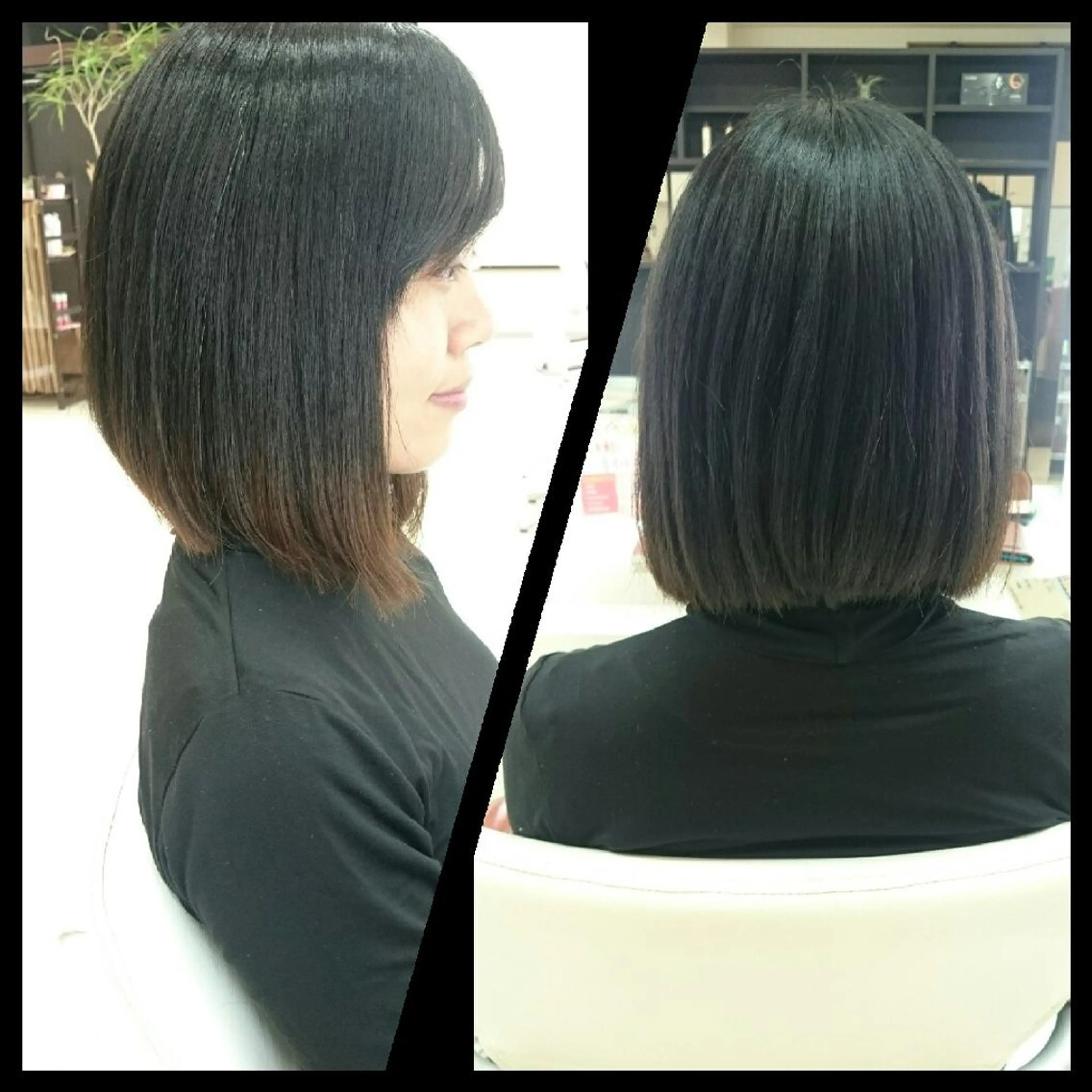 ミディアム ボブ キンジョウ エナミのヘアスタイル