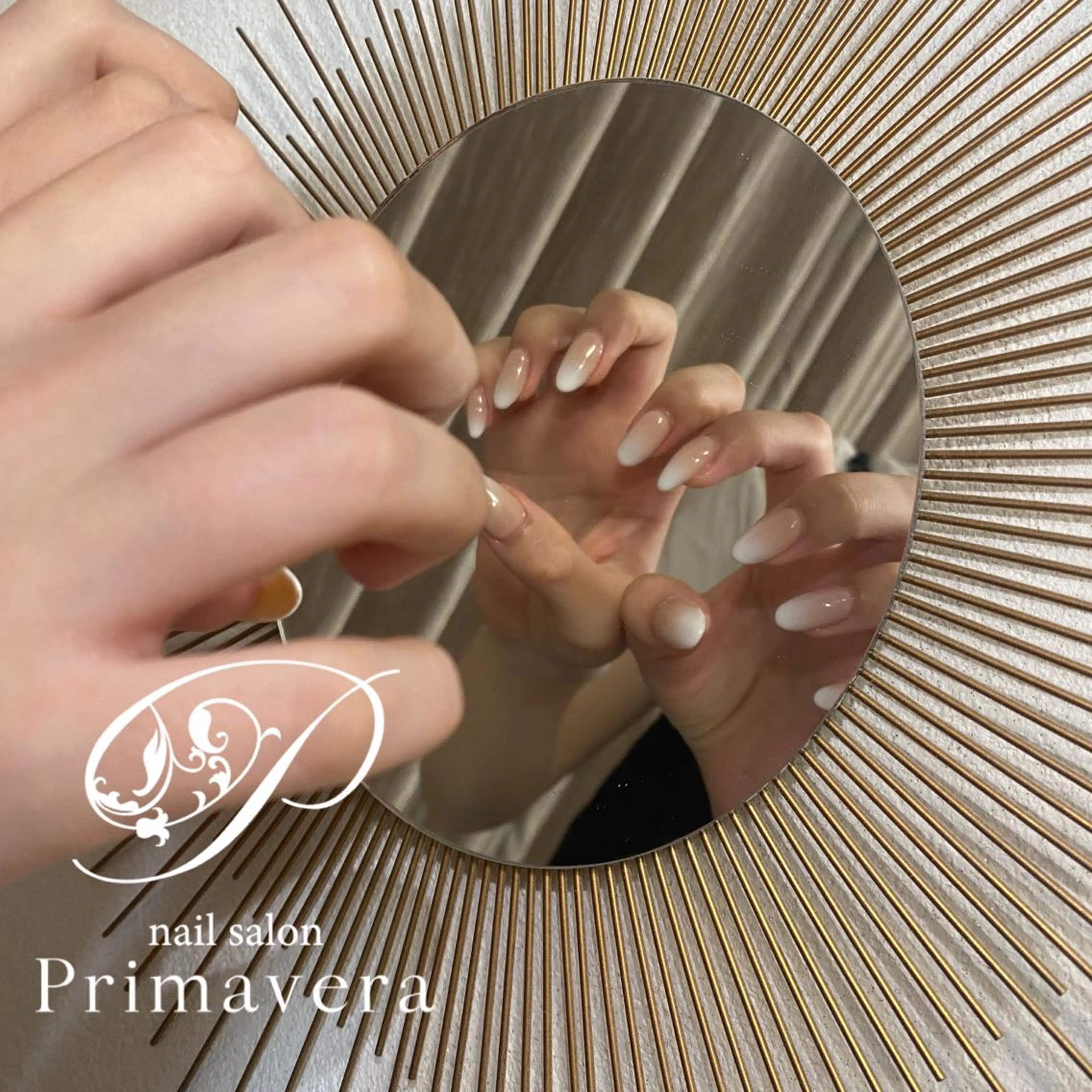 ネイル ハンドネイル primavera ワンホン系/ちゅるんのネイルデザイン