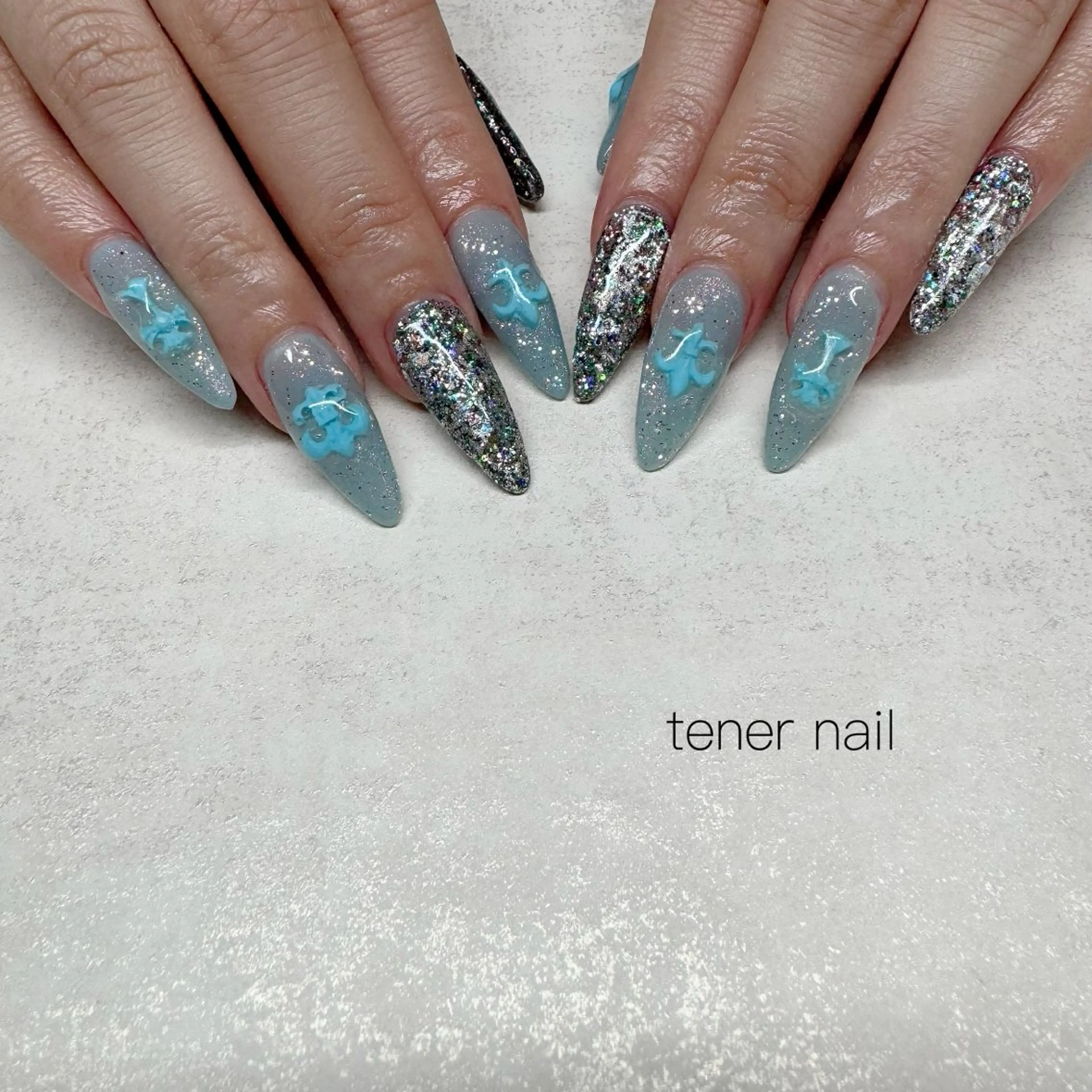 ネイル スカルプネイル ハンドネイル tener  nail  テネルネイル所属・テネルネイル tener nailのネイルデザイン