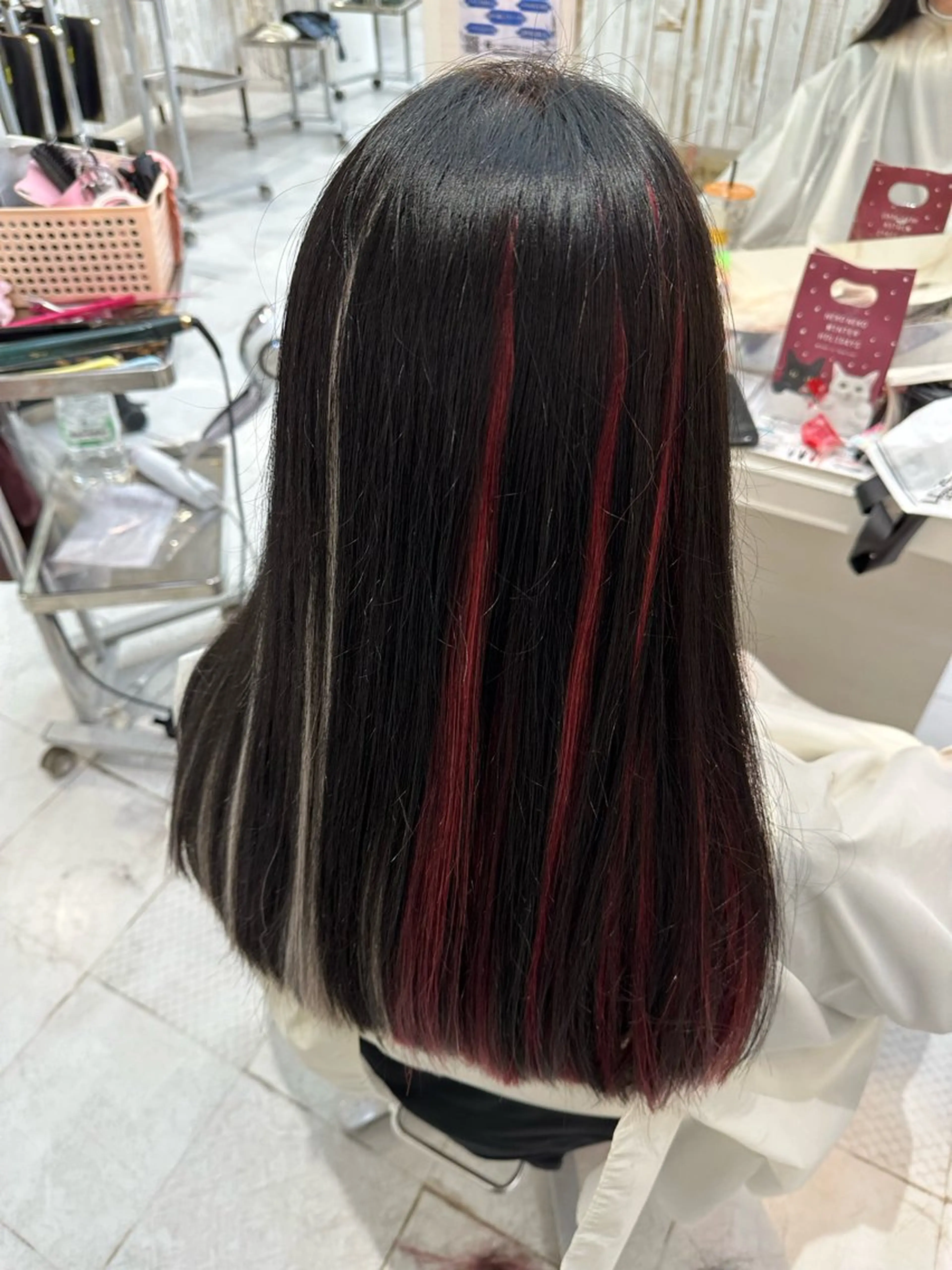 ロング エクステ エクステ♡ヘアメ 内村麻衣のヘアスタイル