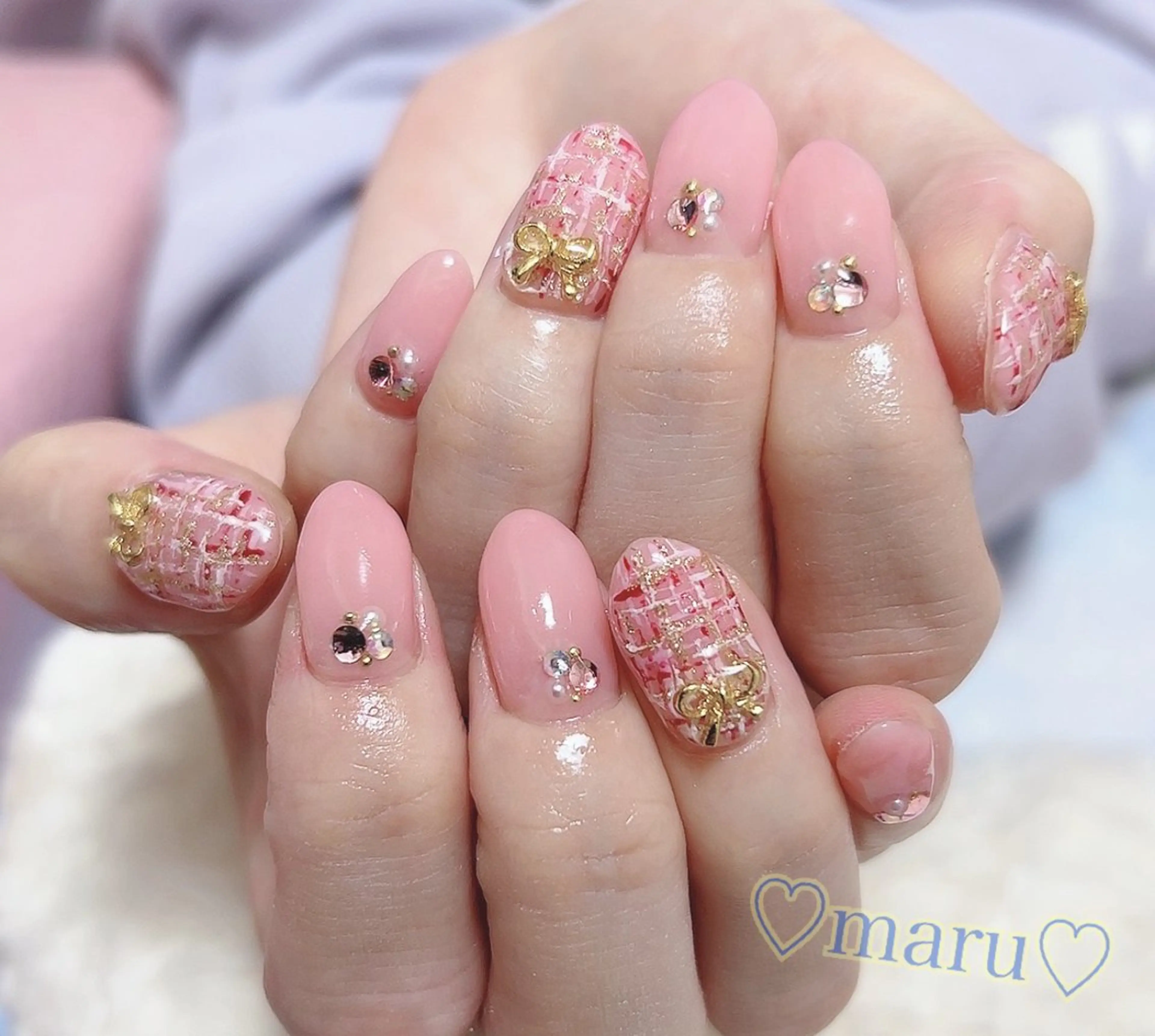 ネイル ハンドネイル フットネイル まるみ♡8/25- 31お休み🙇‍♀️のネイルデザイン