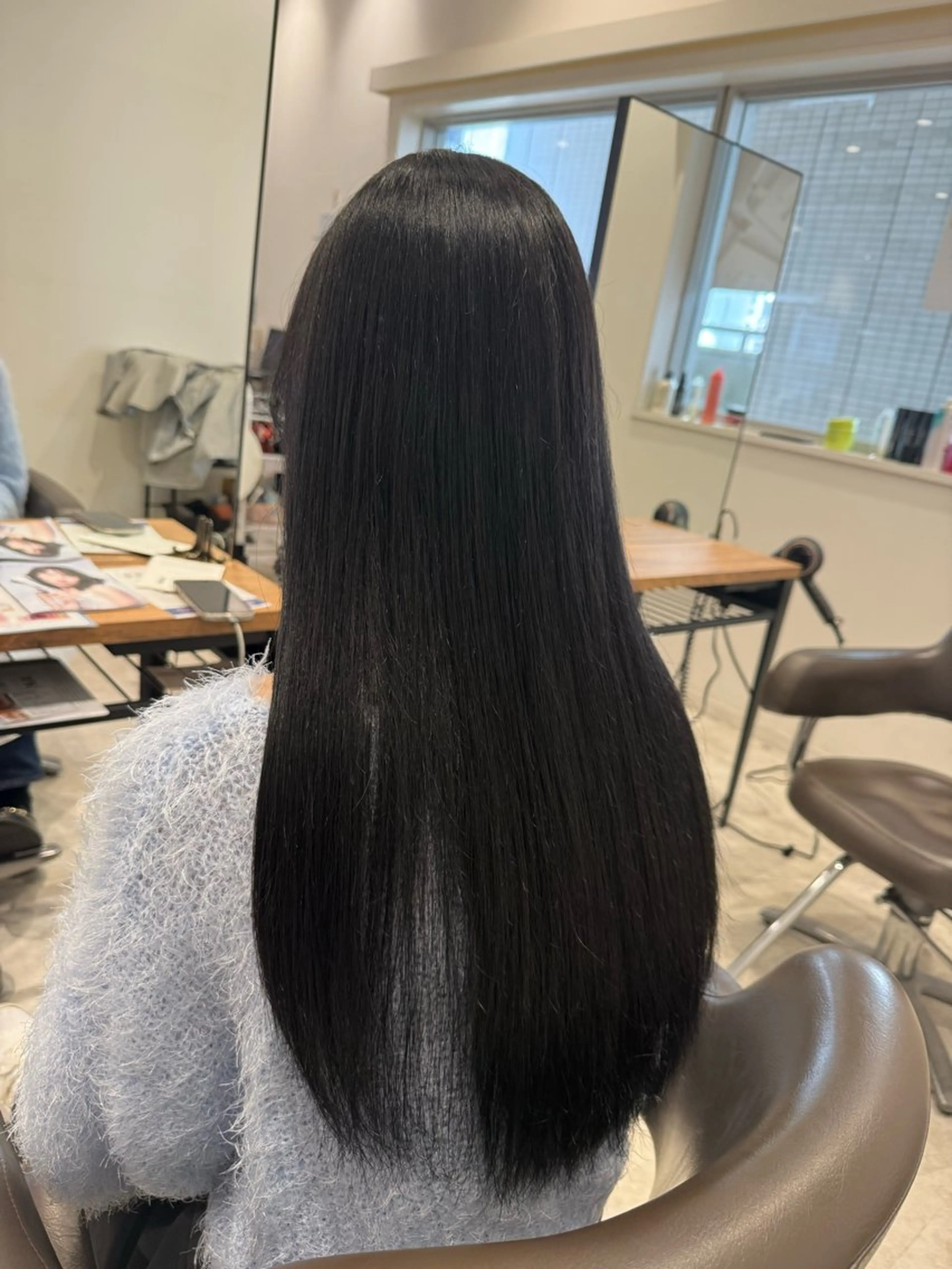ロング カラー 髪質改善カラー ゆづきのヘアスタイル