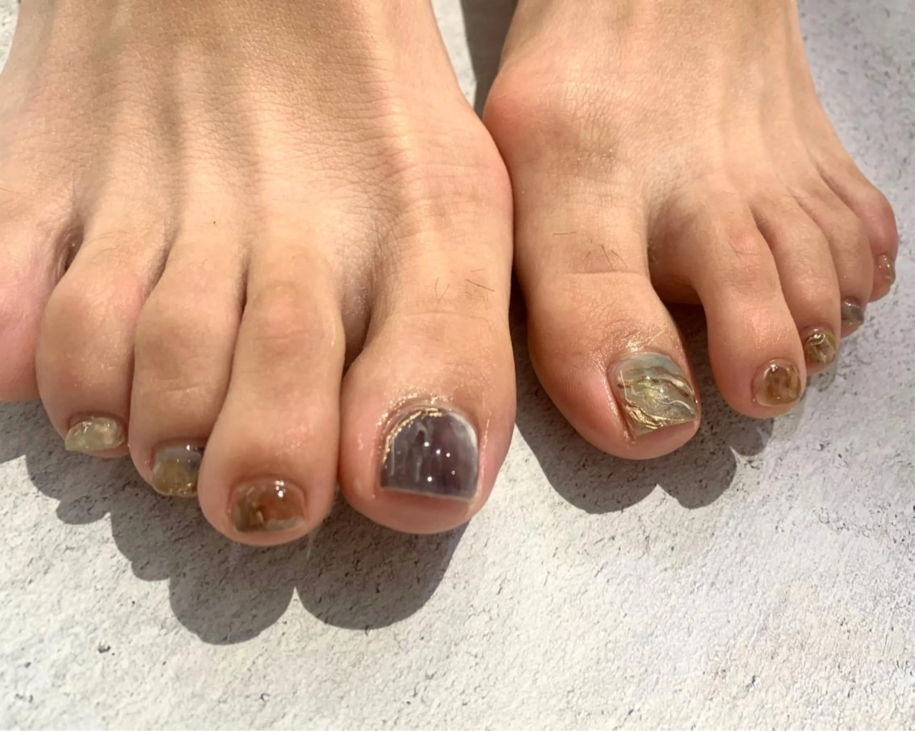 ネイル ニュアンスネイル nail＊ runa🌻のネイルデザイン