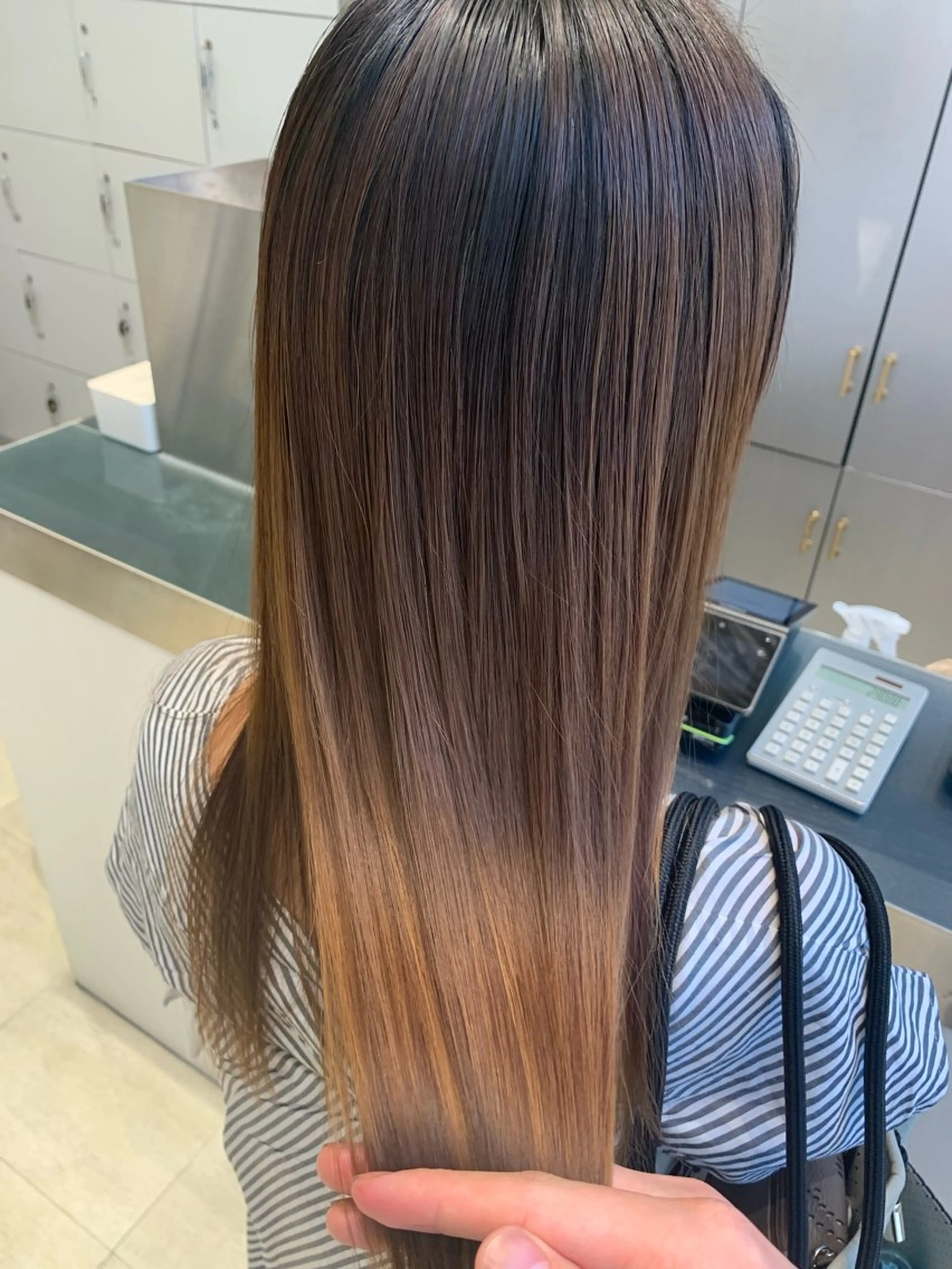 ロング カット 縮毛矯正 トリートメント ヘアセット ✨上村 潤平✨メンズヘア✨のヘアスタイル