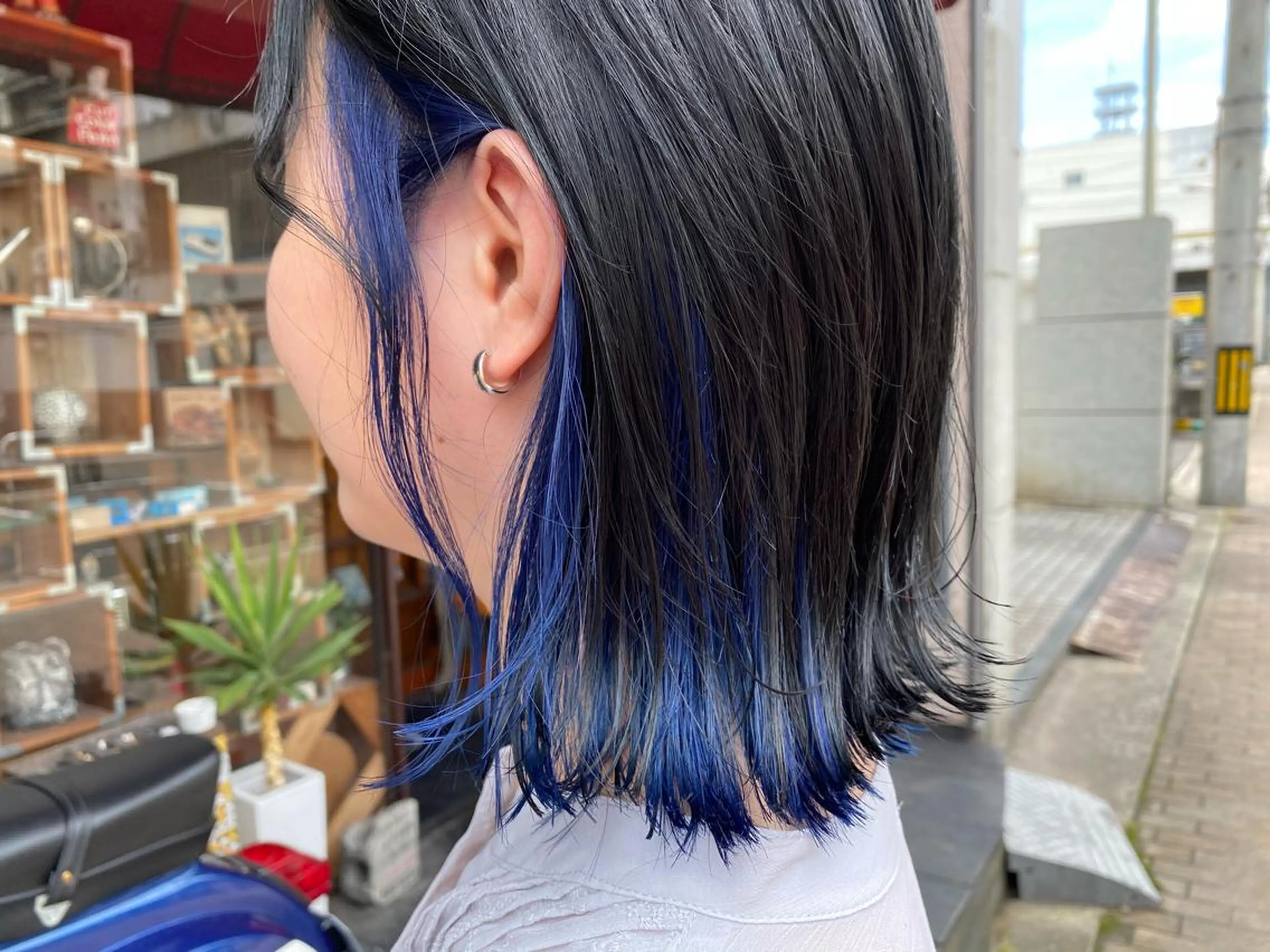 ショート ヘアカラー 玉木 育実のヘアスタイル