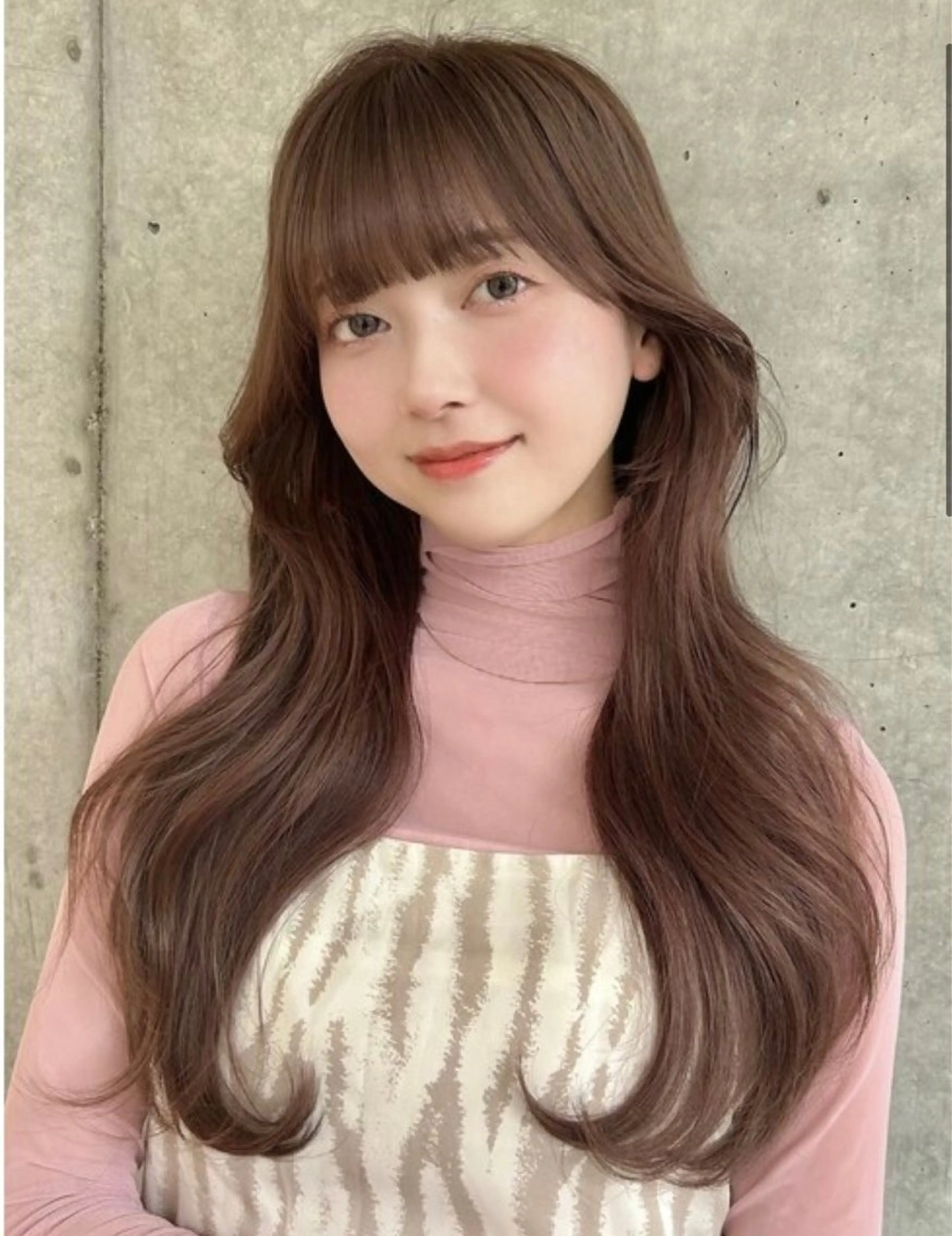 ミディアム 山口大翔 メンズバレイヤージュのヘアスタイル