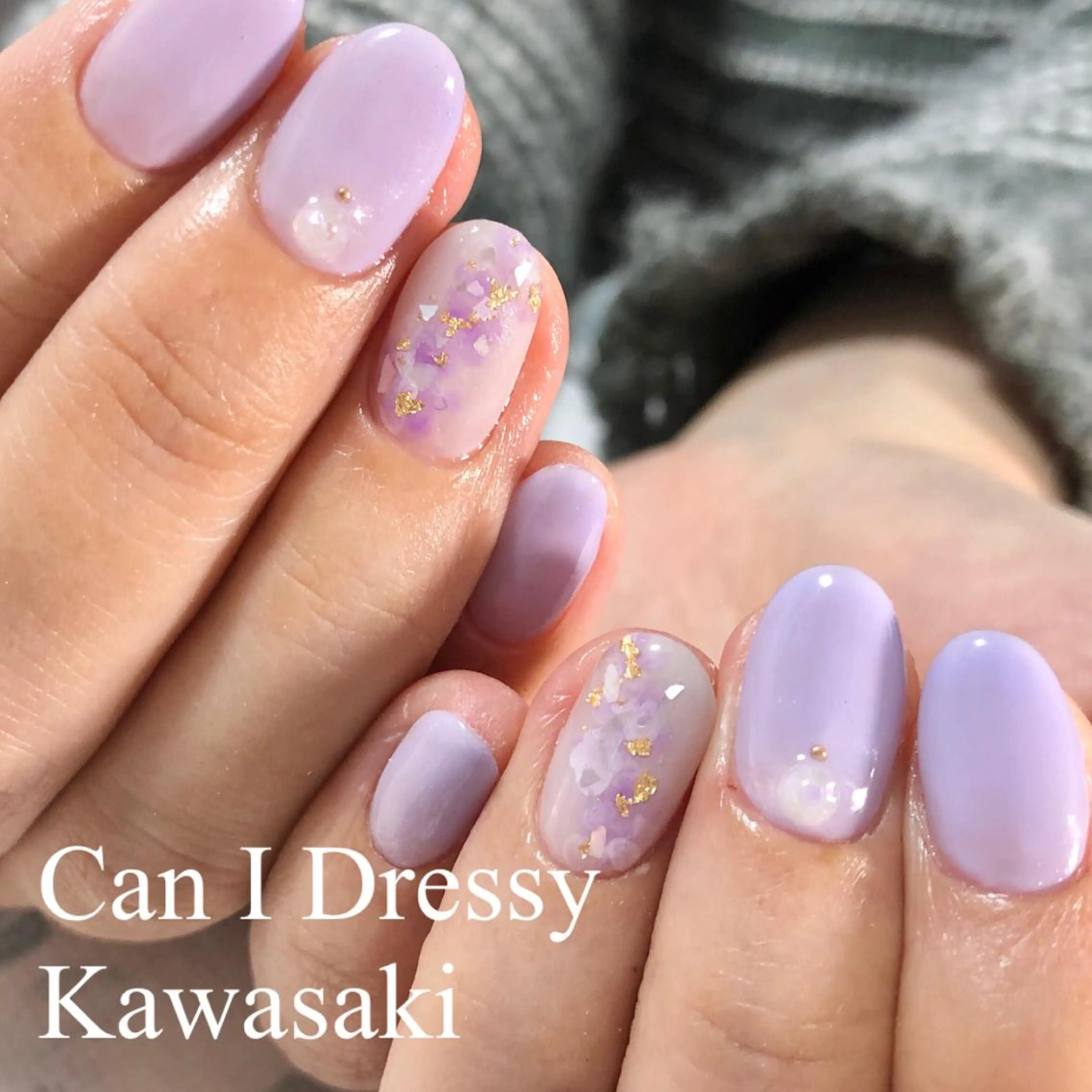 ネイル 春ネイル ハンドネイル Can I 川崎店 三島 久美子のネイルデザイン