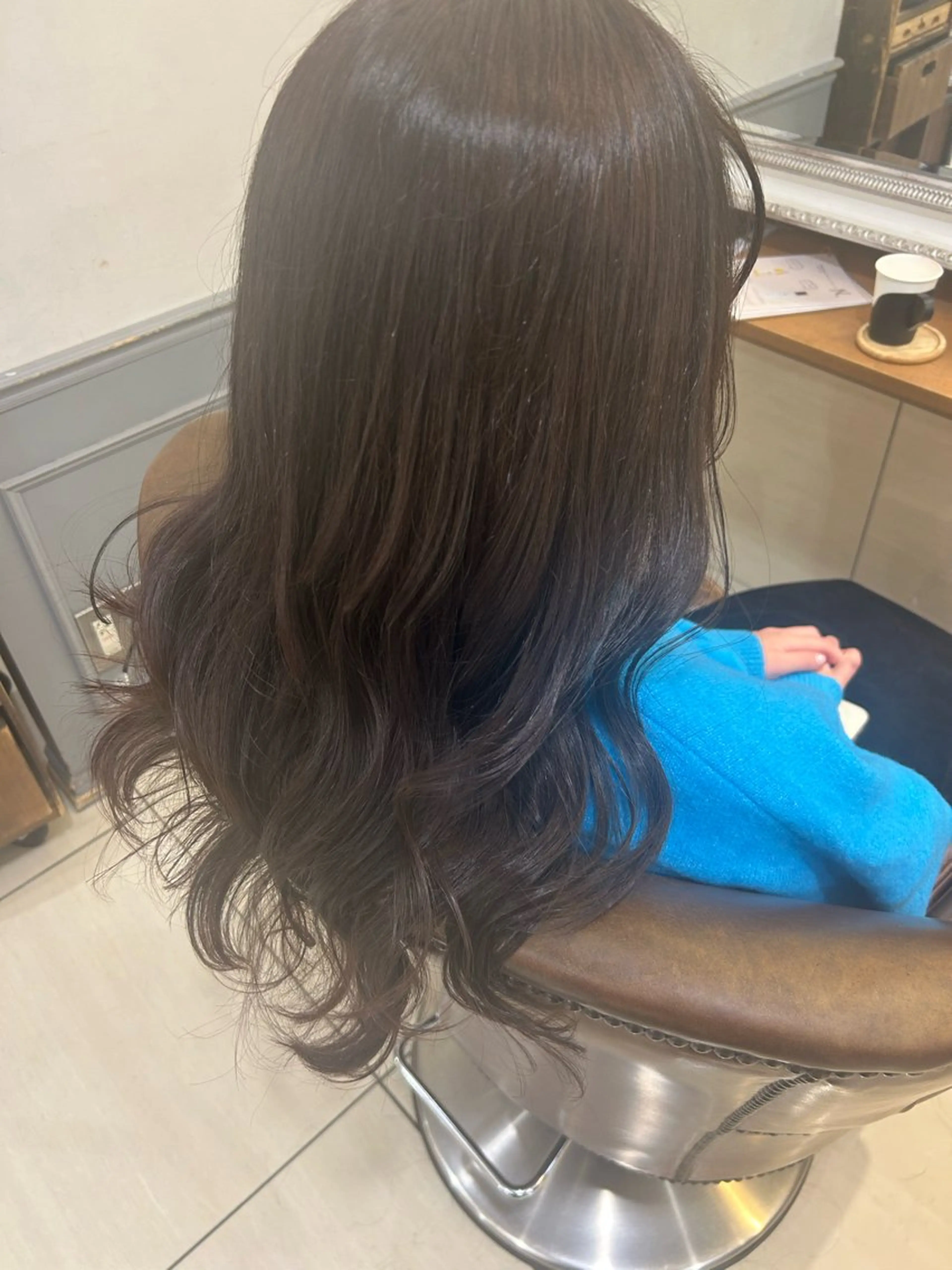 ロング ヘアカラー IRICO たまプラーザ所属・韓国ヘアー🇰🇷 MIWAのヘアスタイル