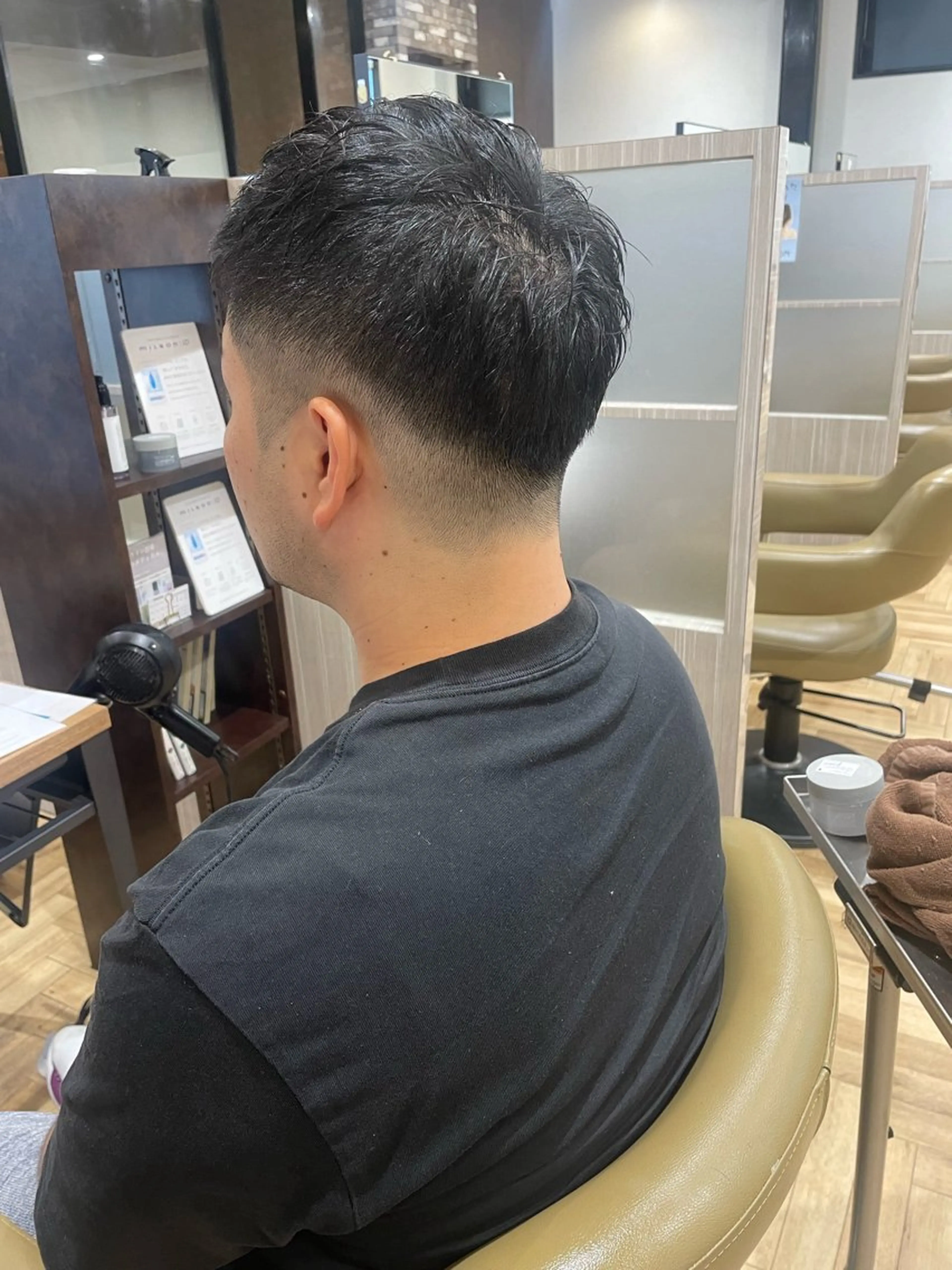 メンズ カット 中村 誠也のヘアスタイル