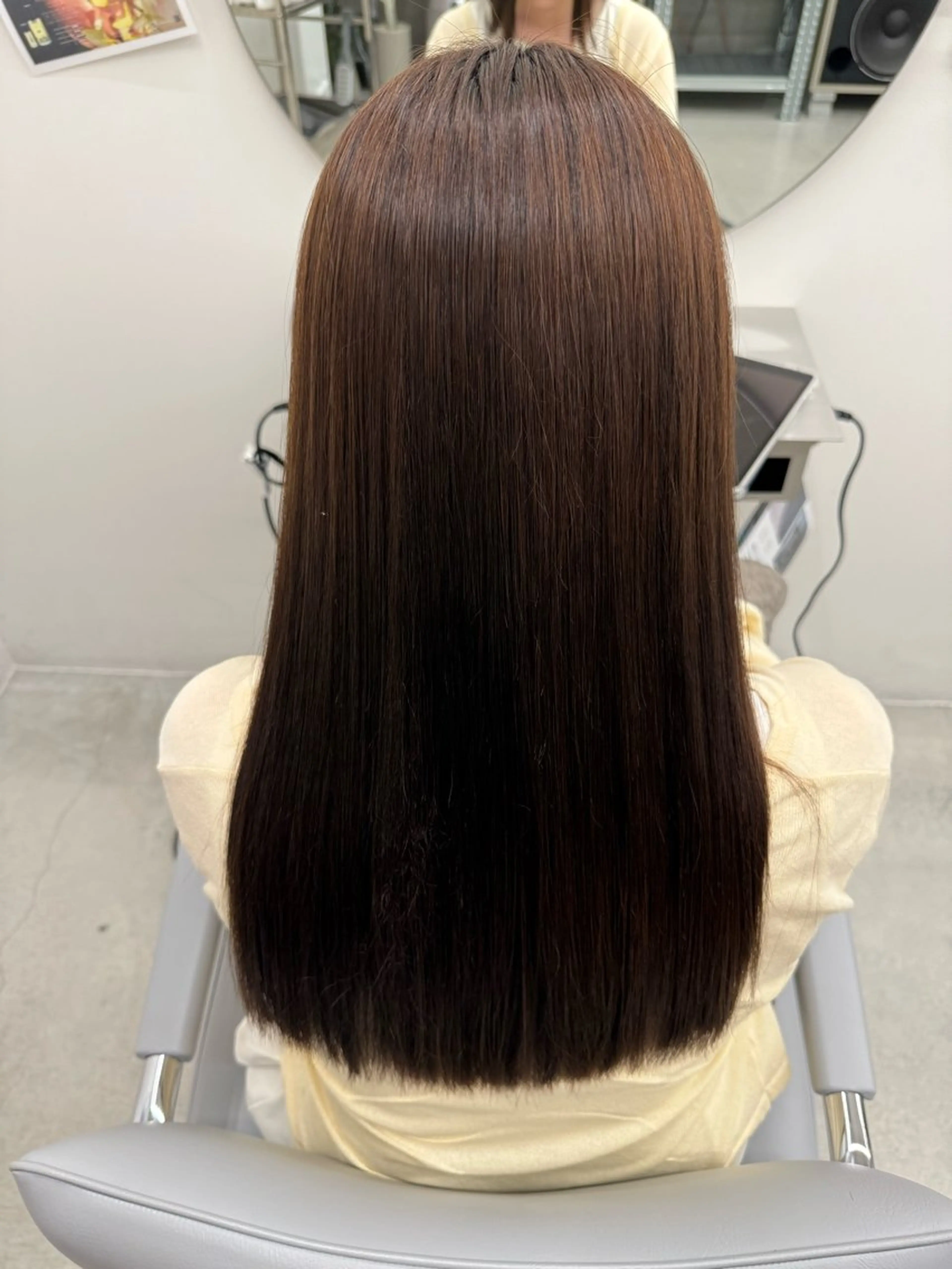 パーマ ストレートパーマ 山城まりも/ モデル様募集中/西宮のヘアスタイル