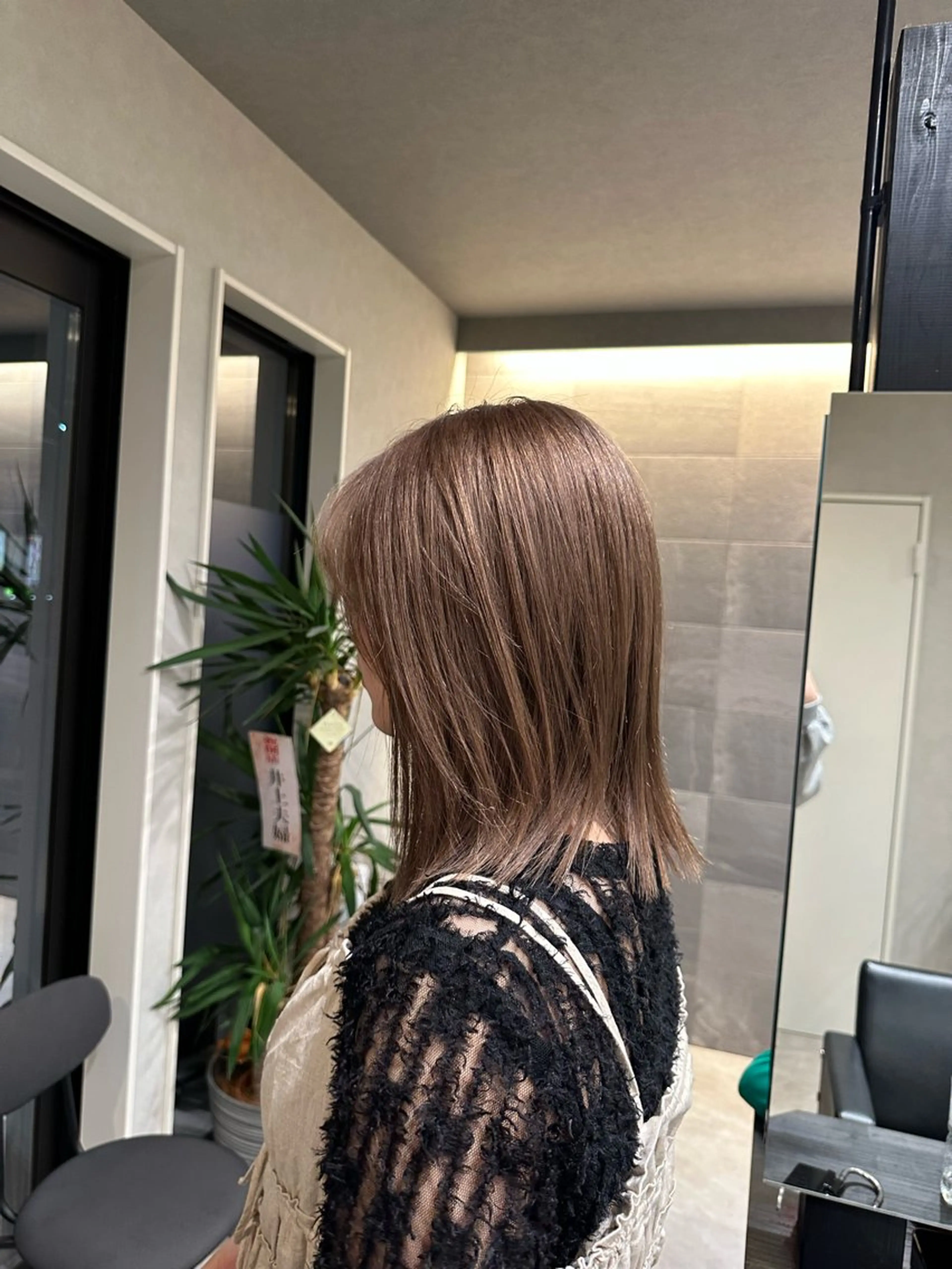ミディアム カラー トリートメント Octo アユメのヘアスタイル