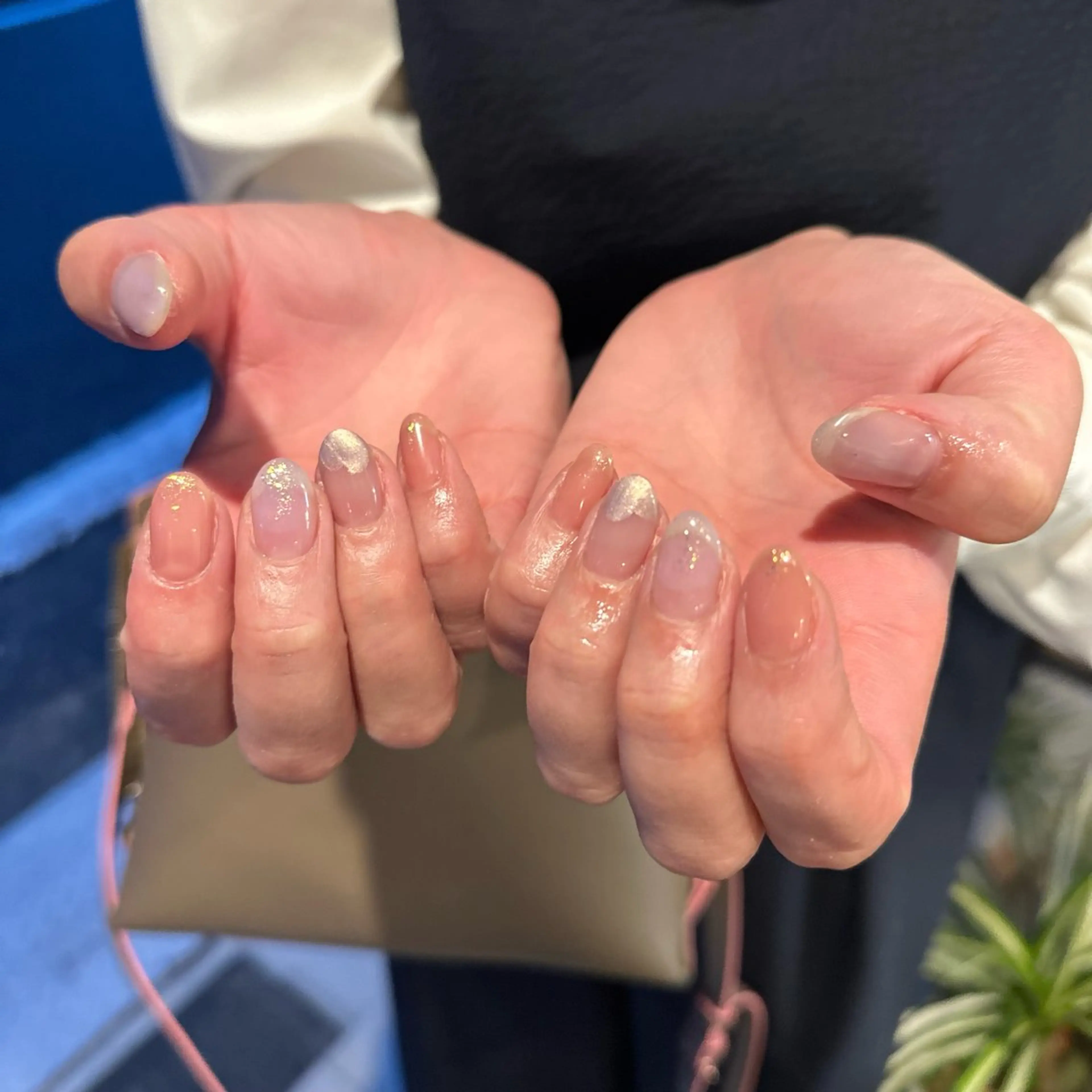 ネイル 持ち込み ハンドネイル addition スタッフ　Maikoのネイルデザイン