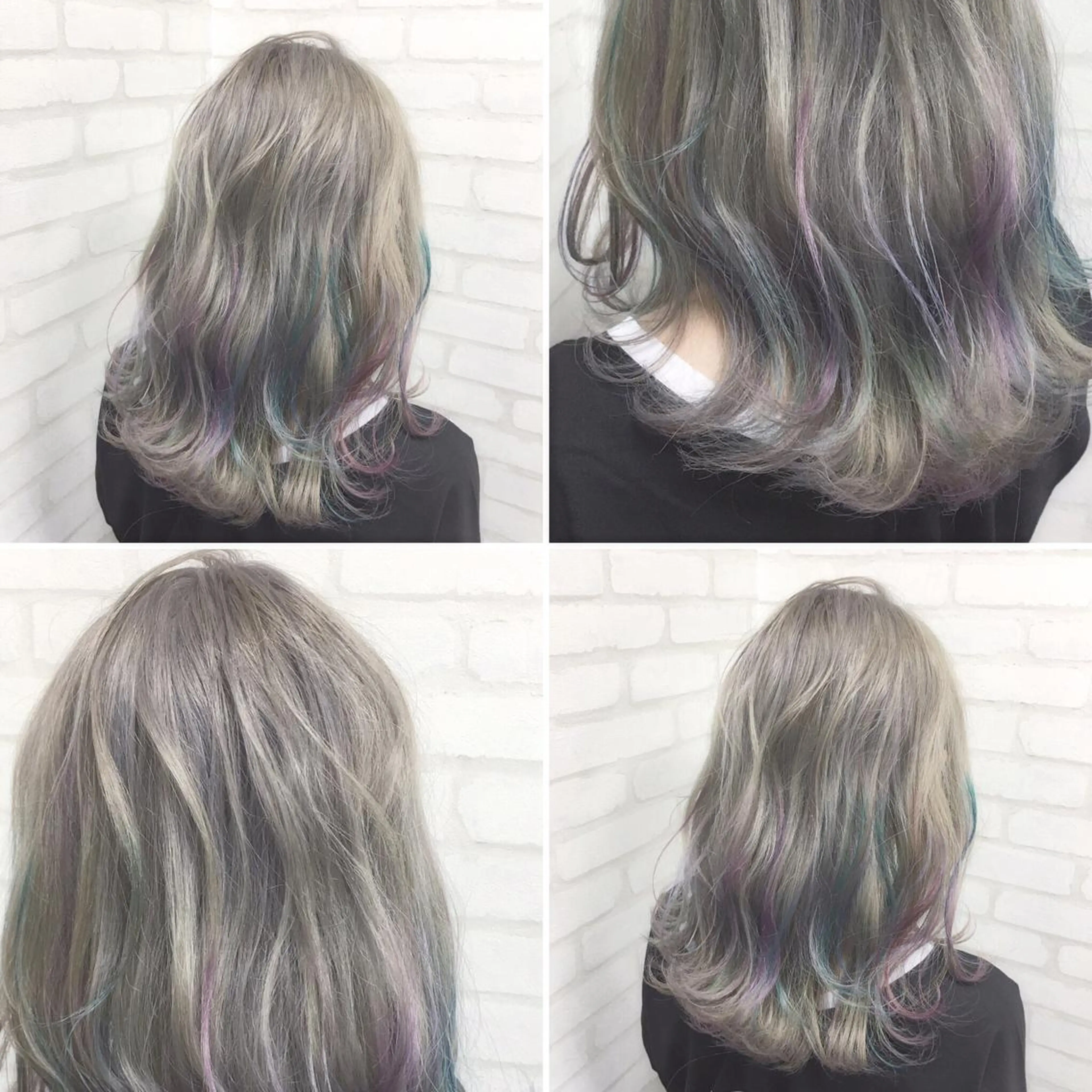 ミディアム カラー エクステの神様 ▫️原島ユウヤ▫️のヘアスタイル