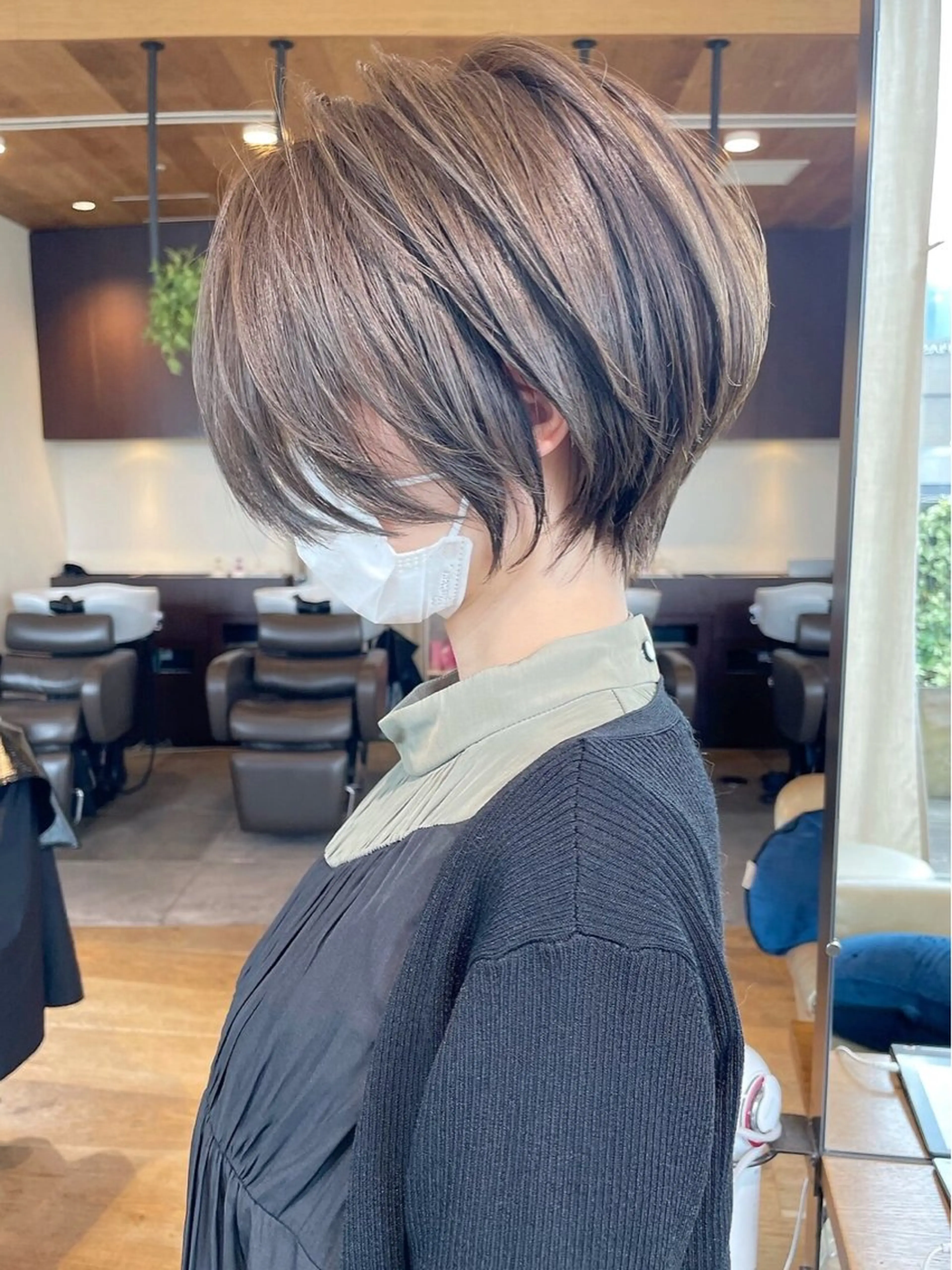 ショート 安野 祥華のヘアスタイル