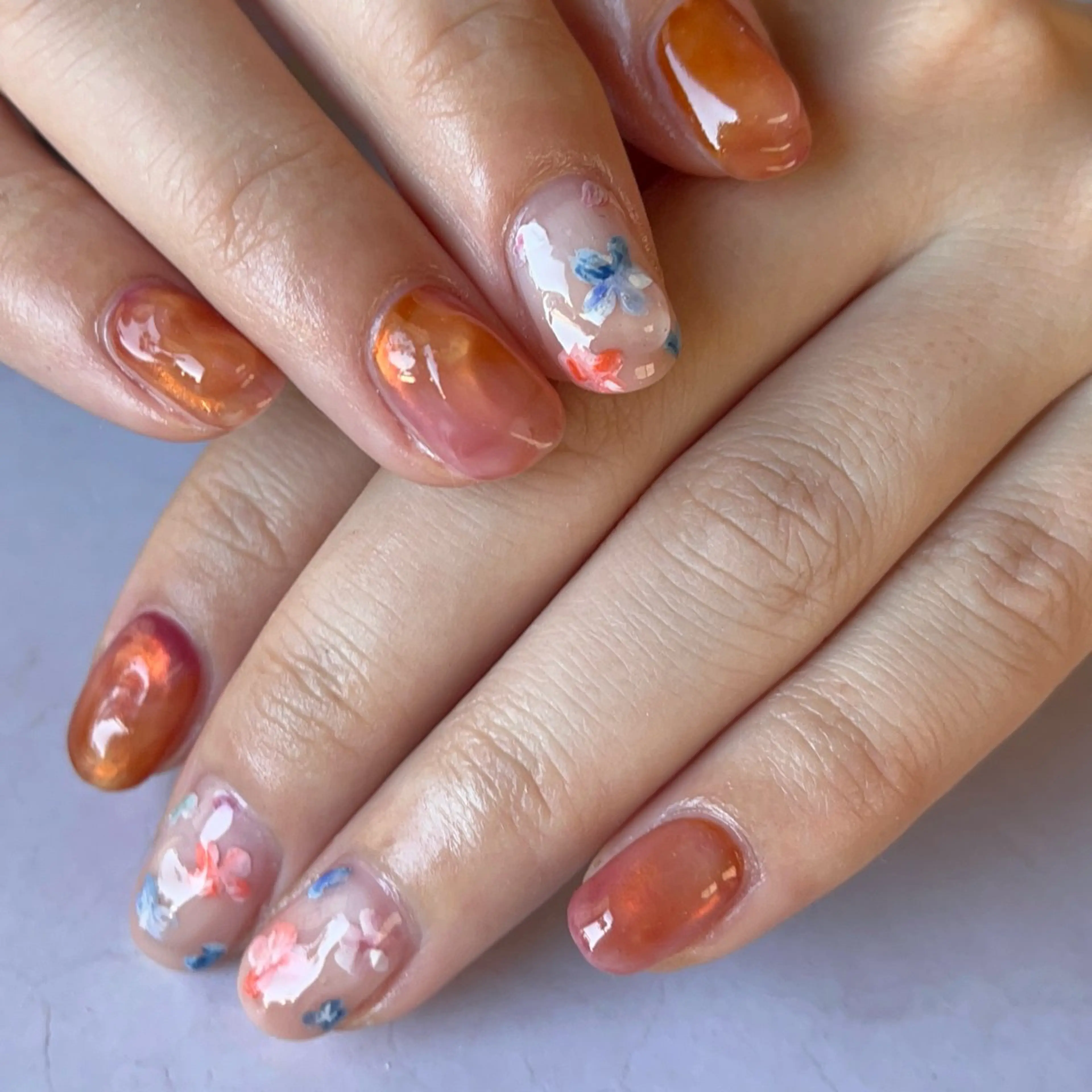 ネイル ハンドネイル MUKUTOU nail 　YUKIのネイルデザイン