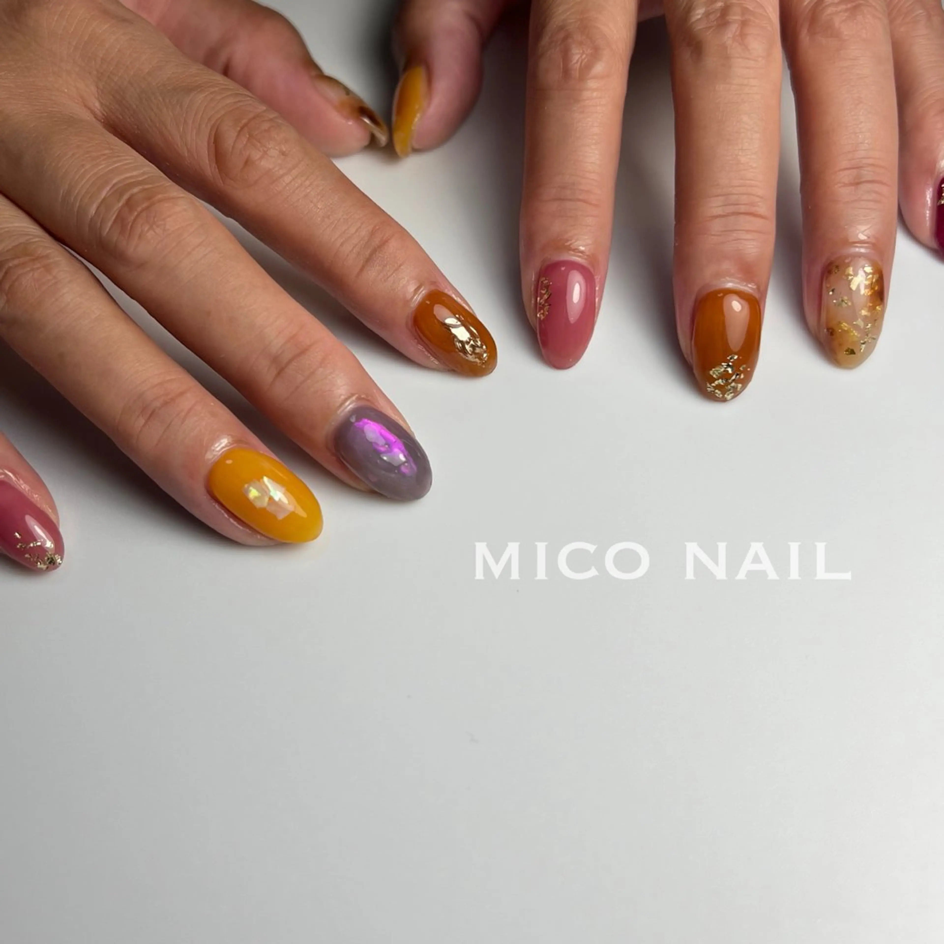 ネイル ハンドネイル mico nailのネイルデザイン