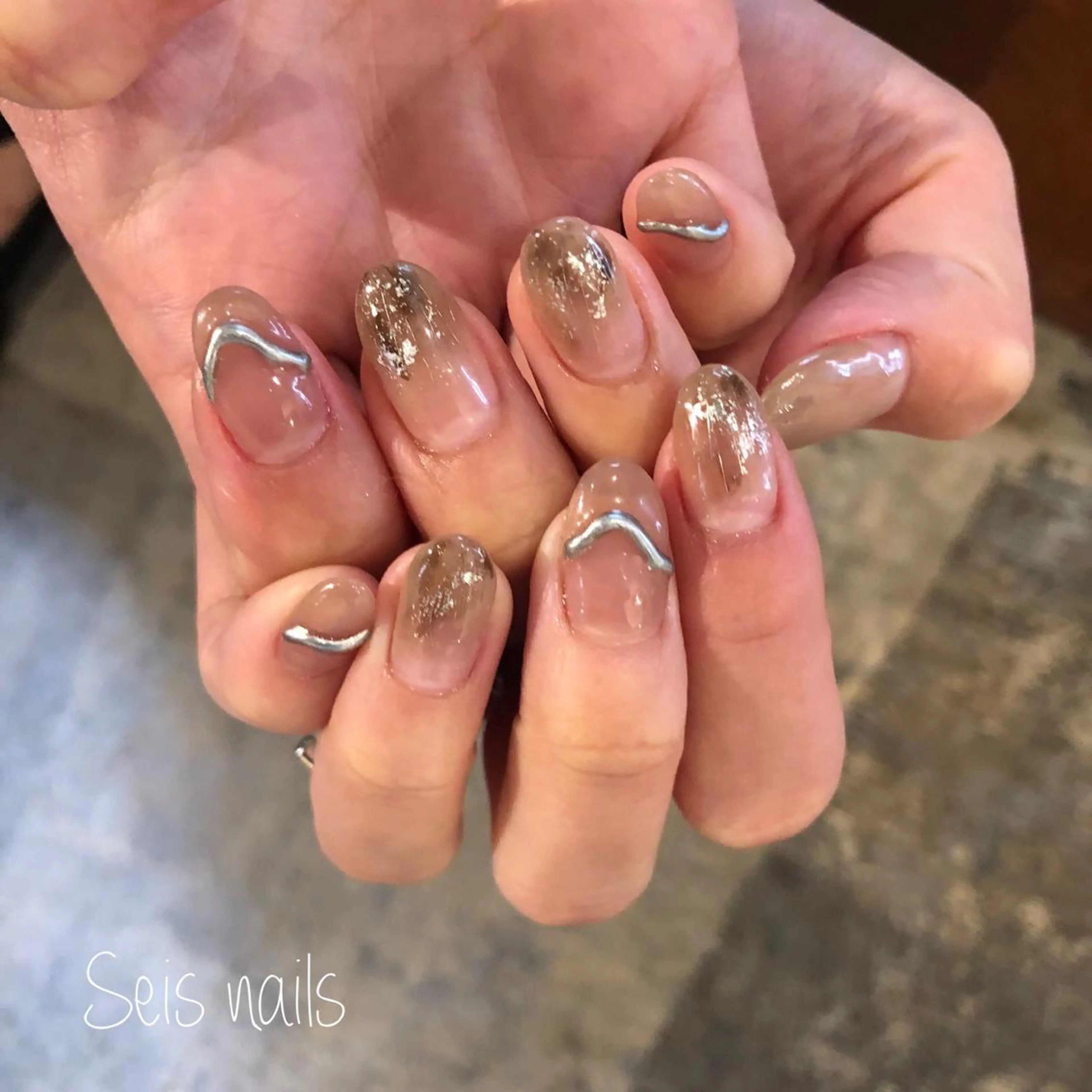 ネイル ハンドネイル Seis Shihoのネイルデザイン