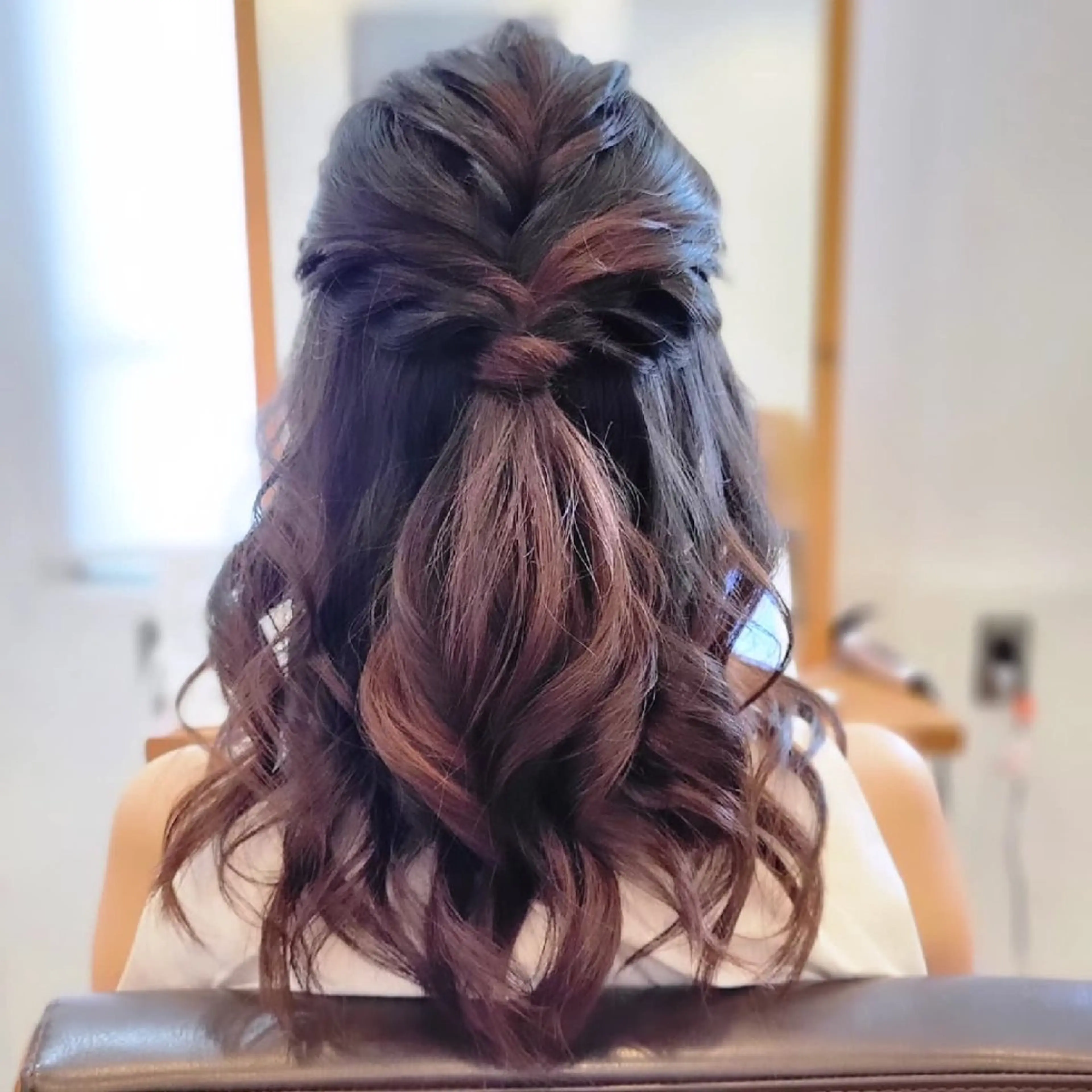 セミロング Agu hair flower所属・E RIのヘアスタイル