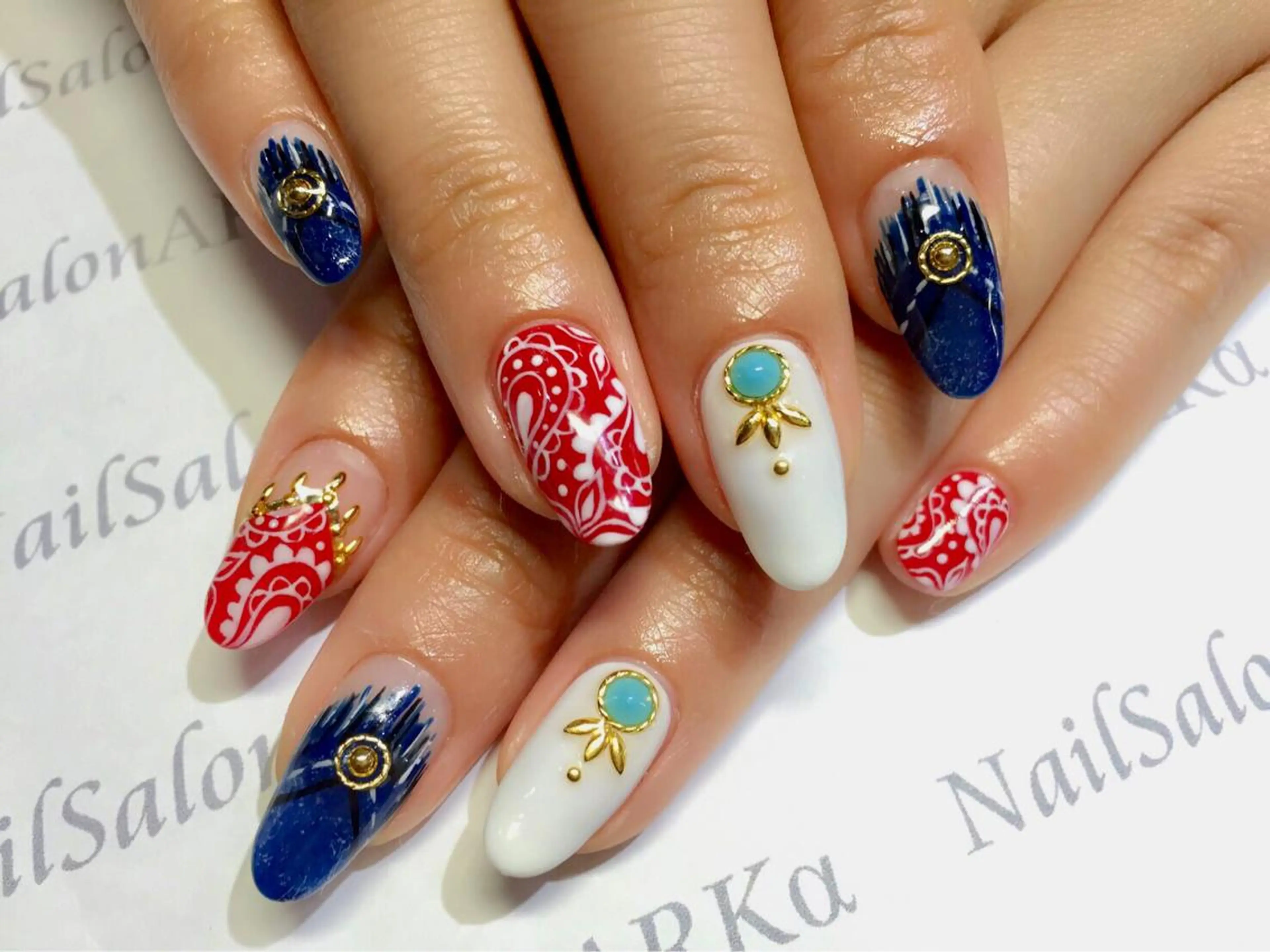 ネイル Nailsalon ARKαのネイルデザイン