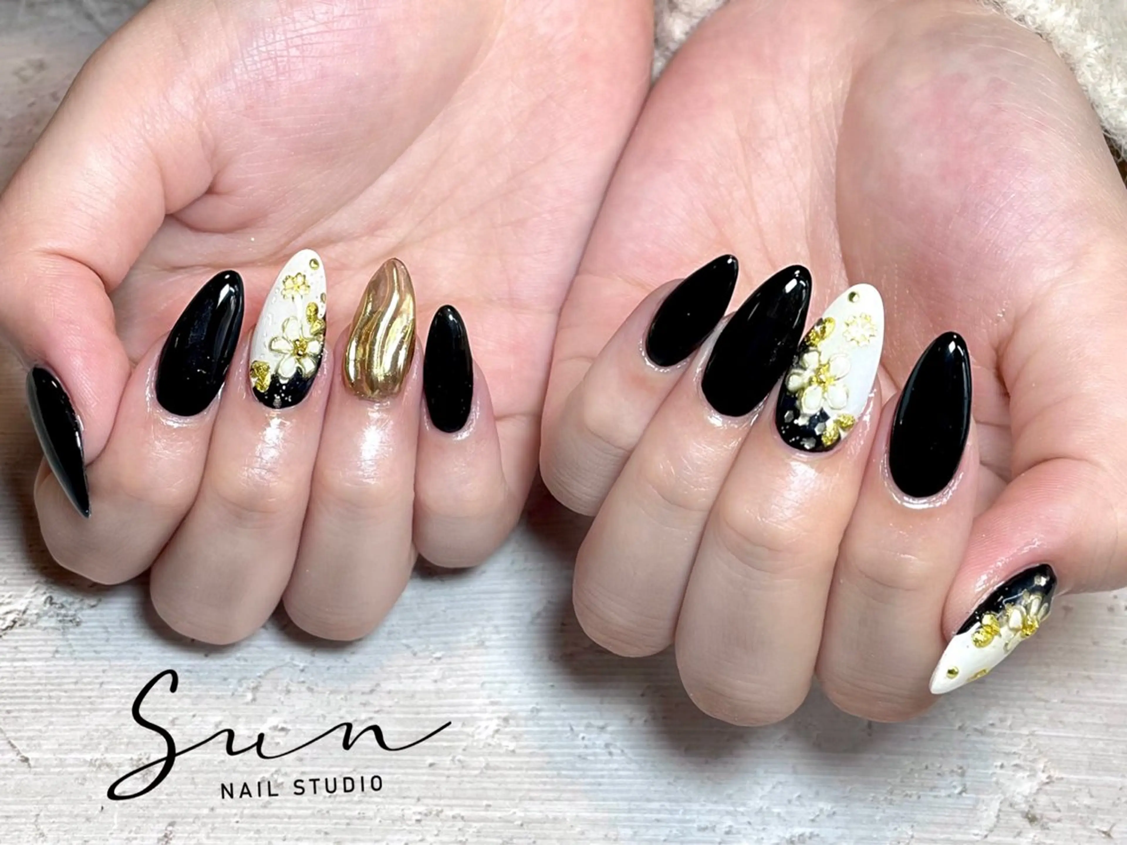 ネイル ハンドネイル ハンドケア SUN nail上本町のネイルデザイン