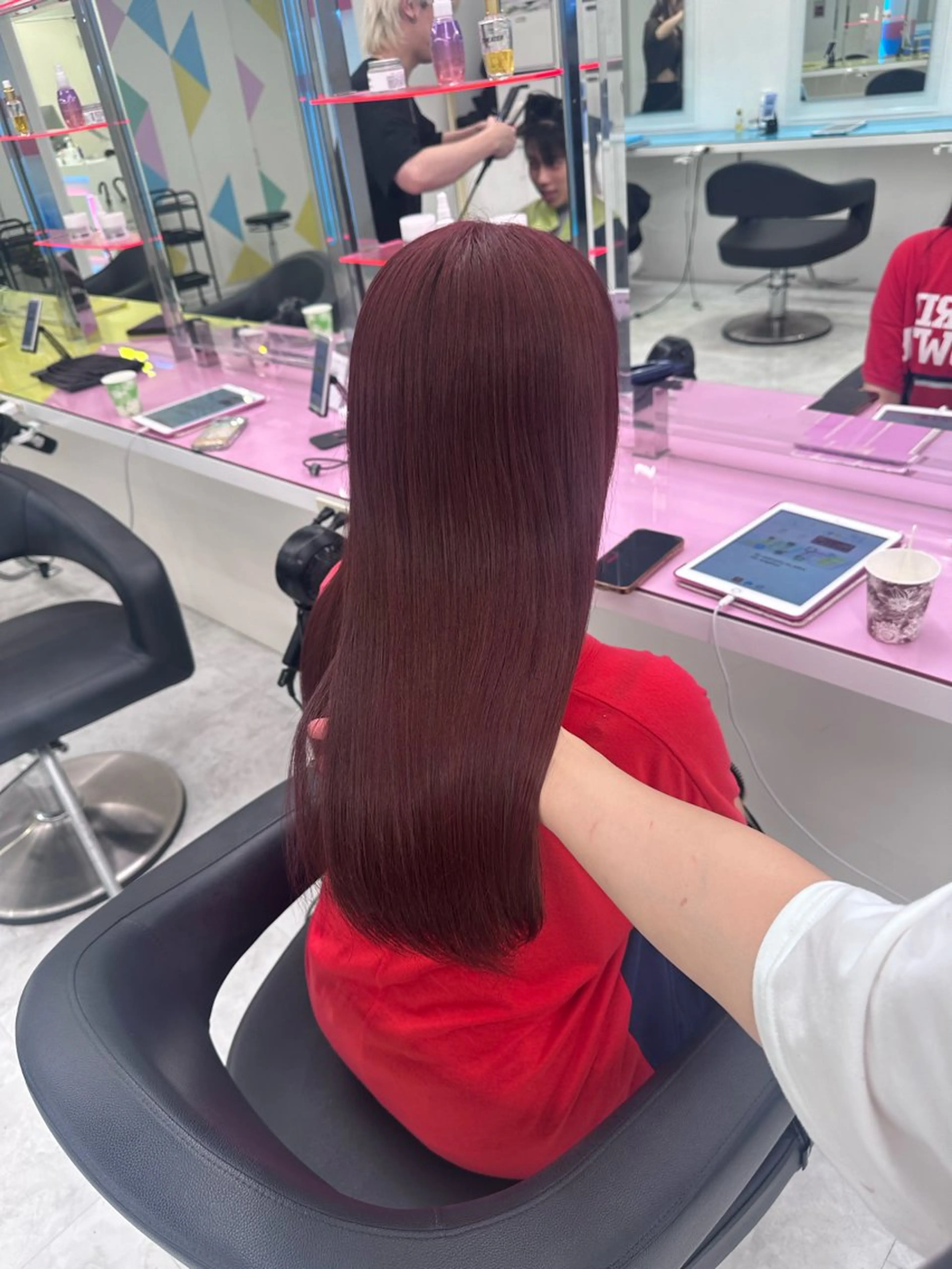 ロング カラー ♡ダブルカラー特化♡ miyuのヘアスタイル