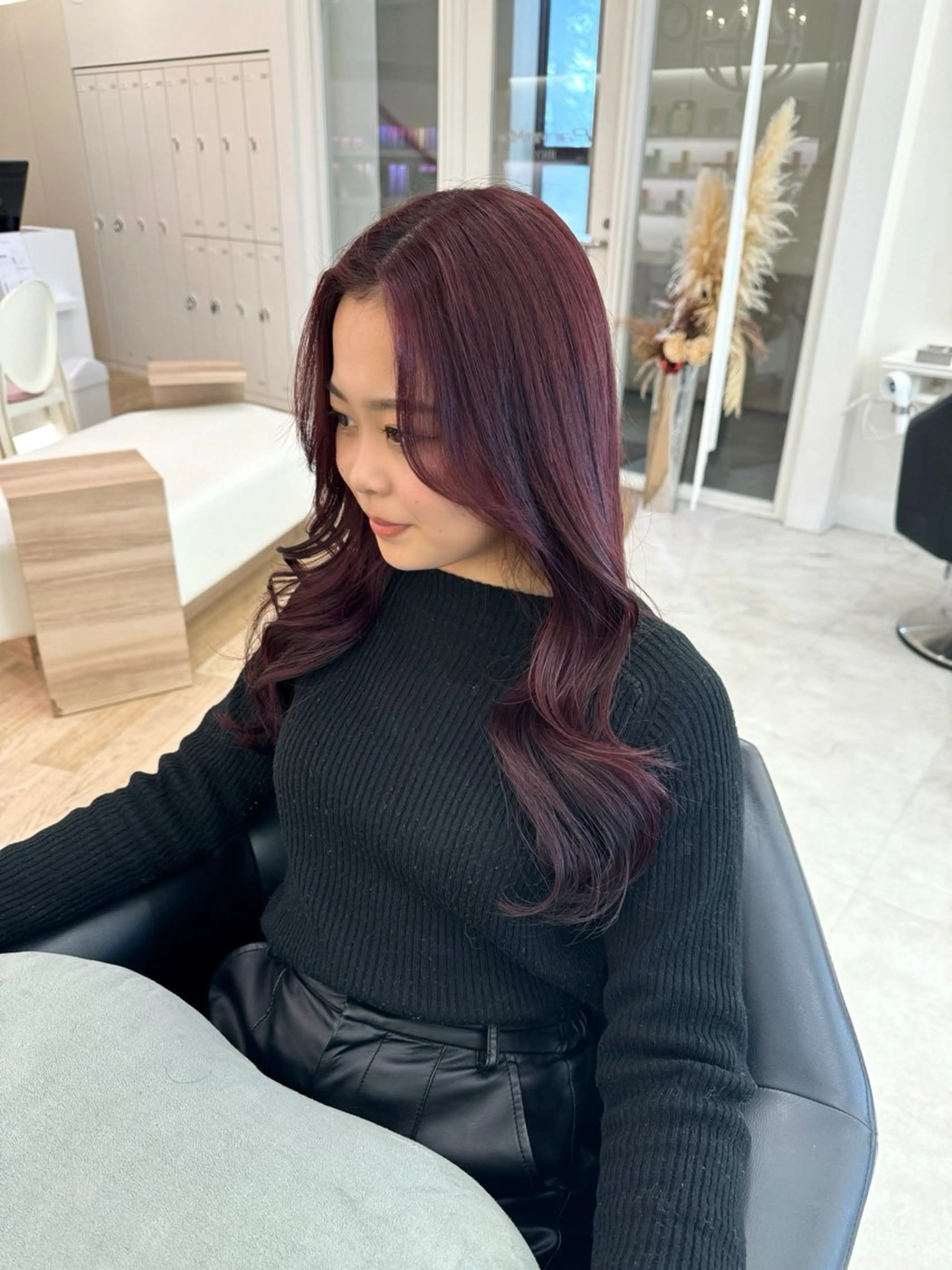 ロング カラー カット ヘアカラー ♡ParveMix 花房 菜乃♡のヘアスタイル