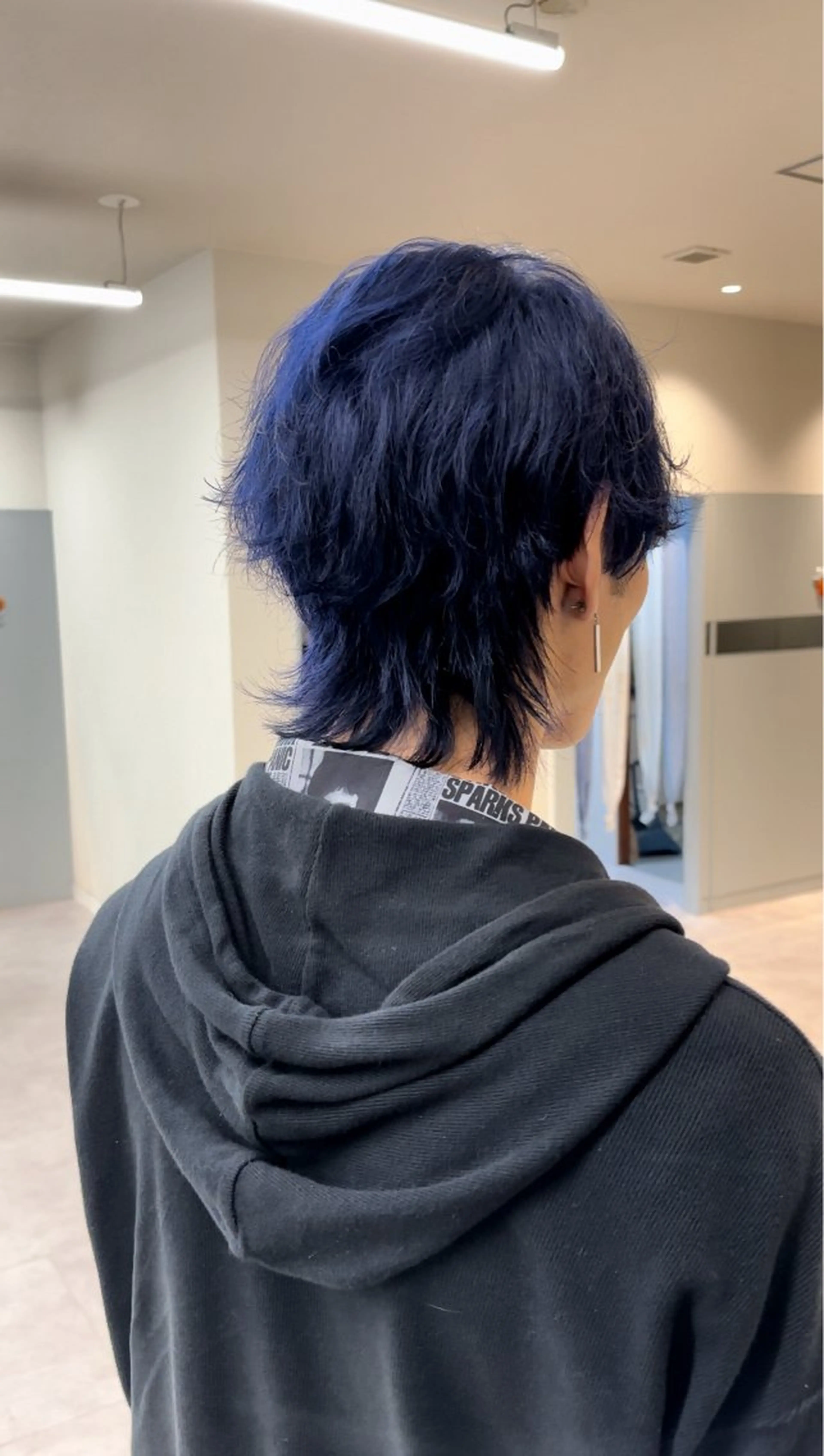 カラー メンズ メンズウルフカット ウルフカット 🫧髪質改善/ケアカ ラー/斎藤奈々🫧のヘアスタイル