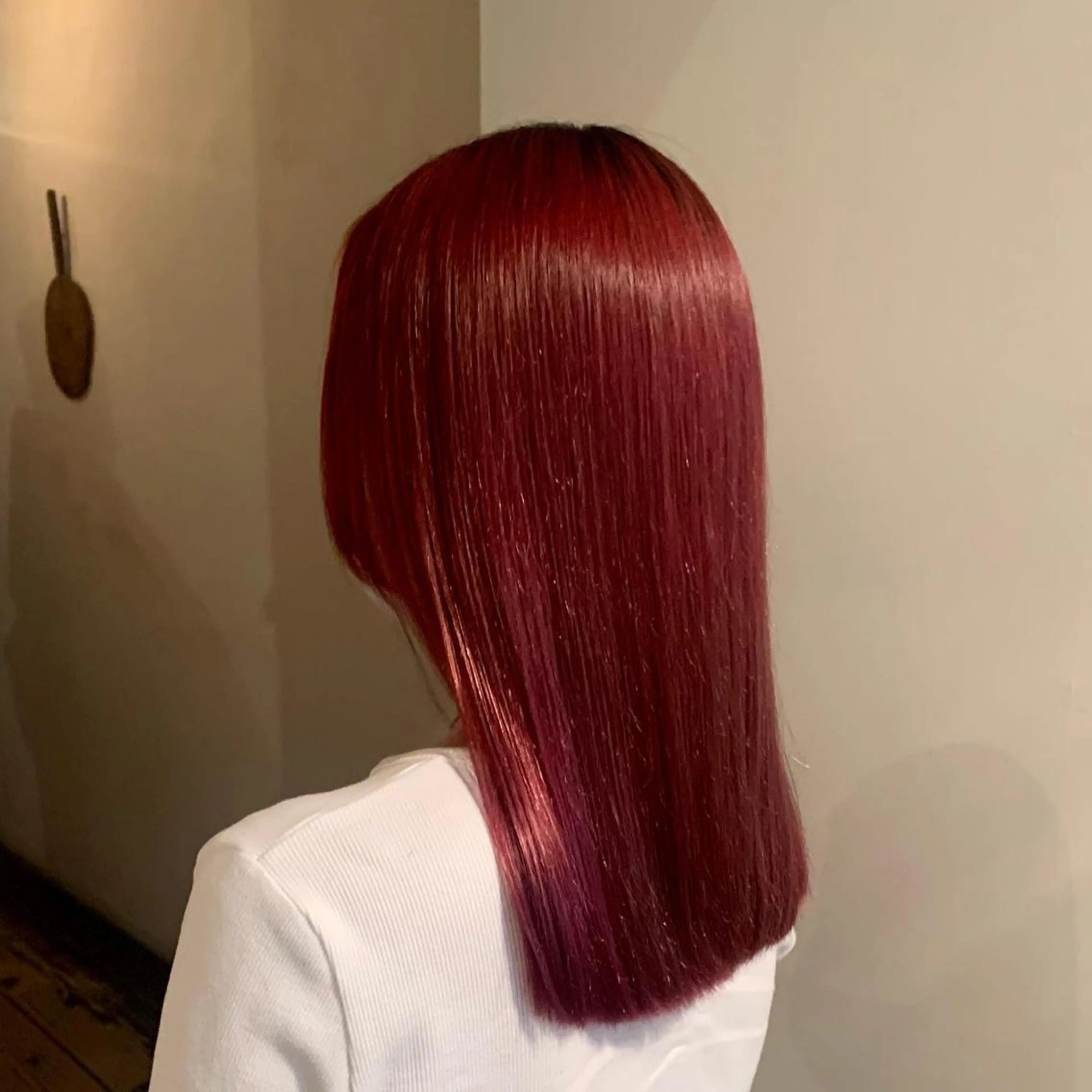 セミロング カラー room3 なおこのヘアスタイル