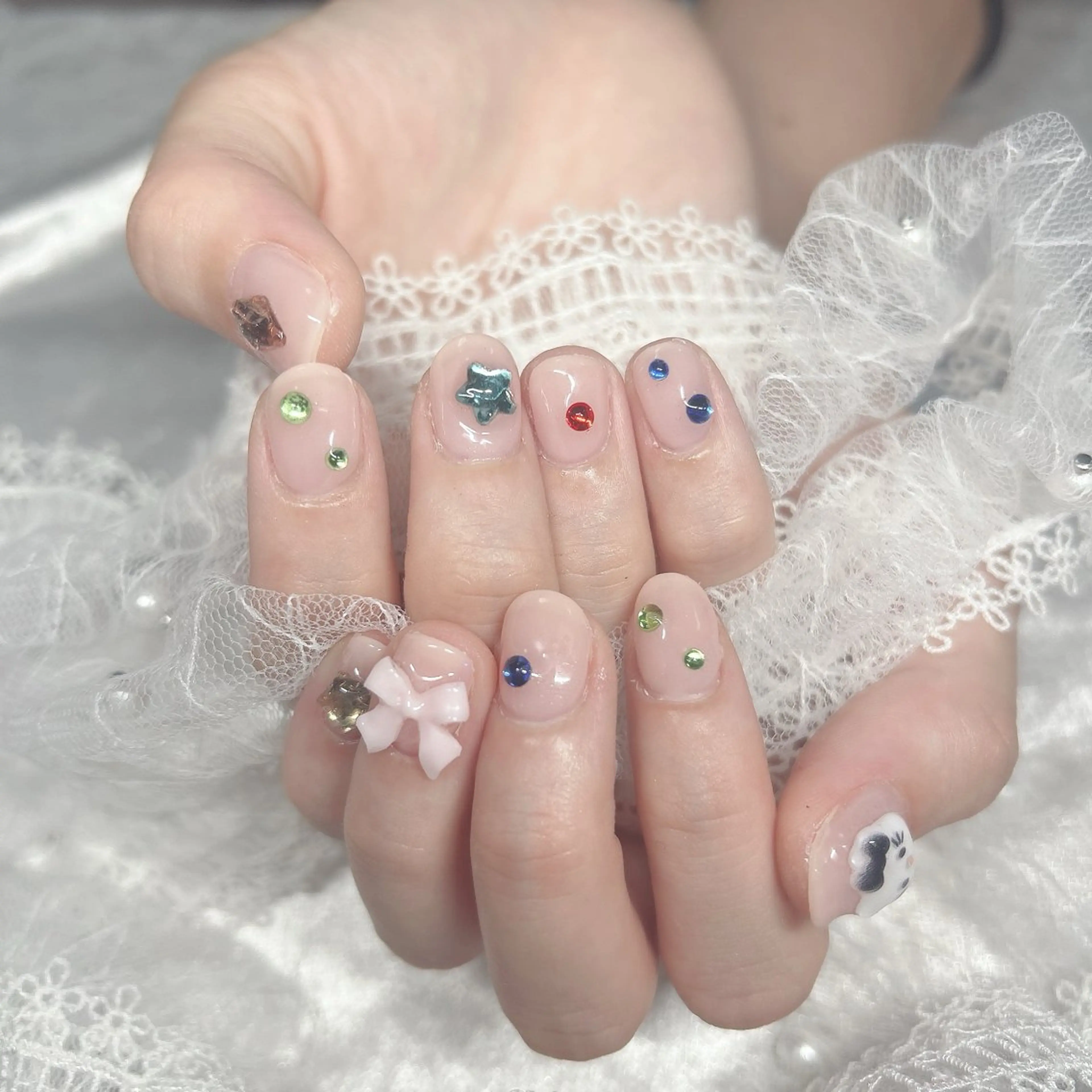 ネイル ハンドネイル Bestnail所属・Best Nail Yu🎀🫧のネイルデザイン