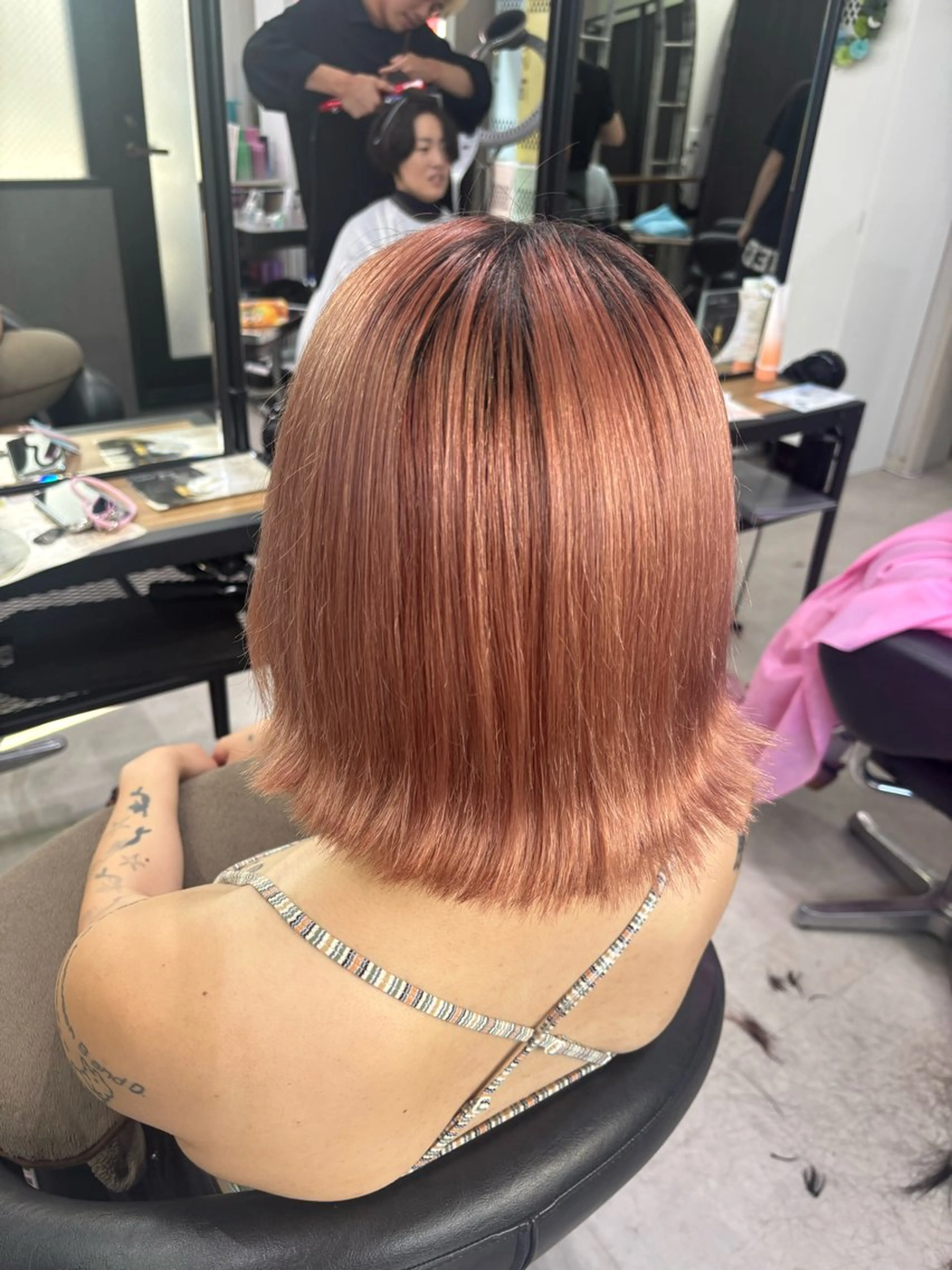 ミディアム レディースカット無料 yuna🐇のヘアスタイル