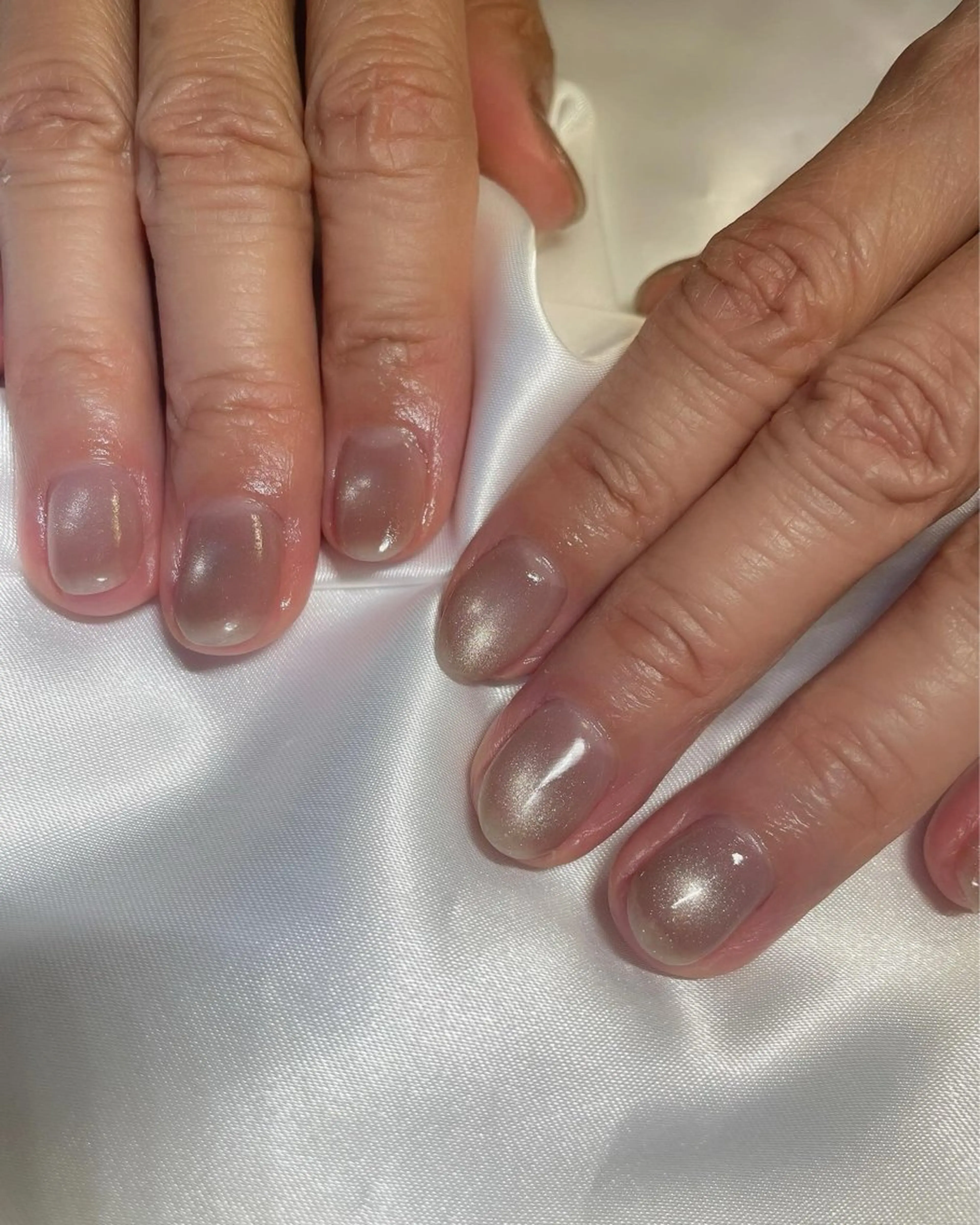 ネイル マグネットネイル マグネットワンカラー ワンカラーネイル ハンドネイル ROPE nail ロペネイルのネイルデザイン