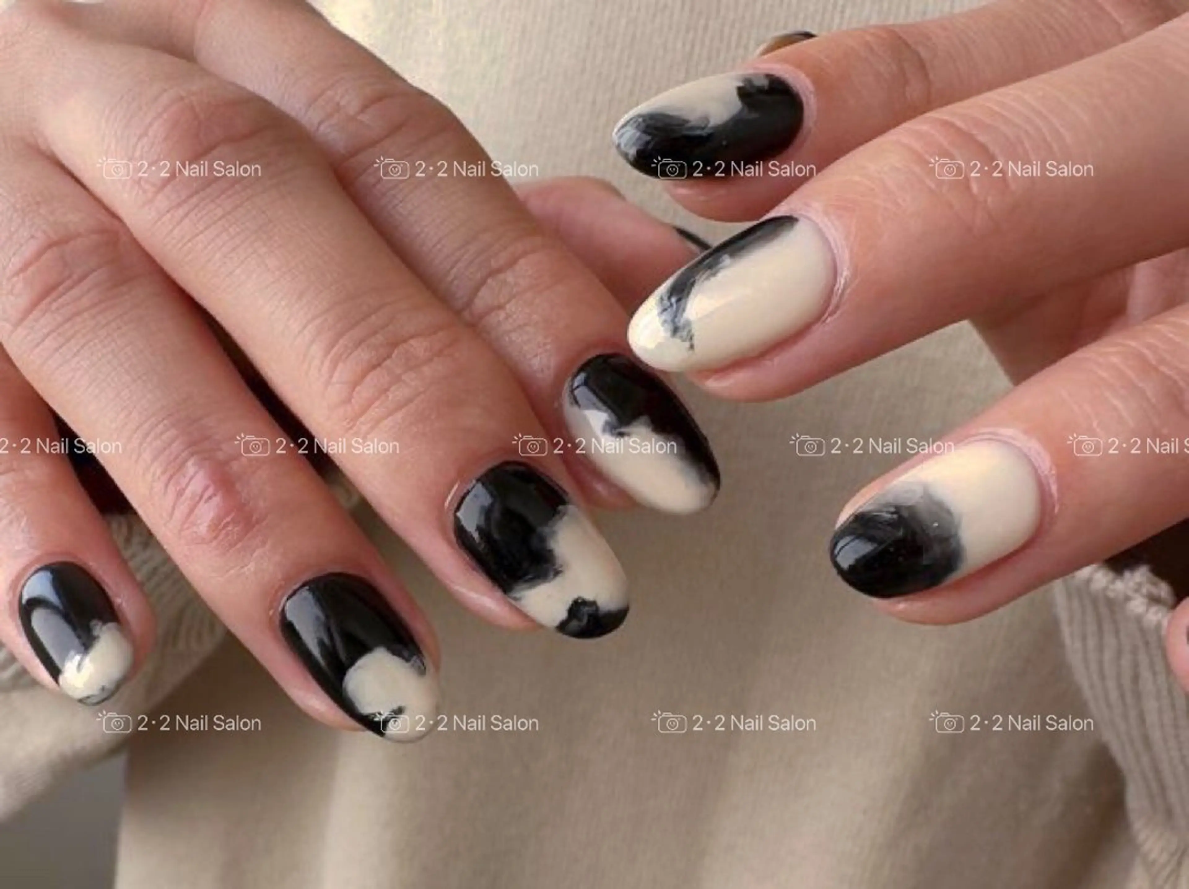 ネイル ハンドネイル 🦋y y Nail 🤍のネイルデザイン